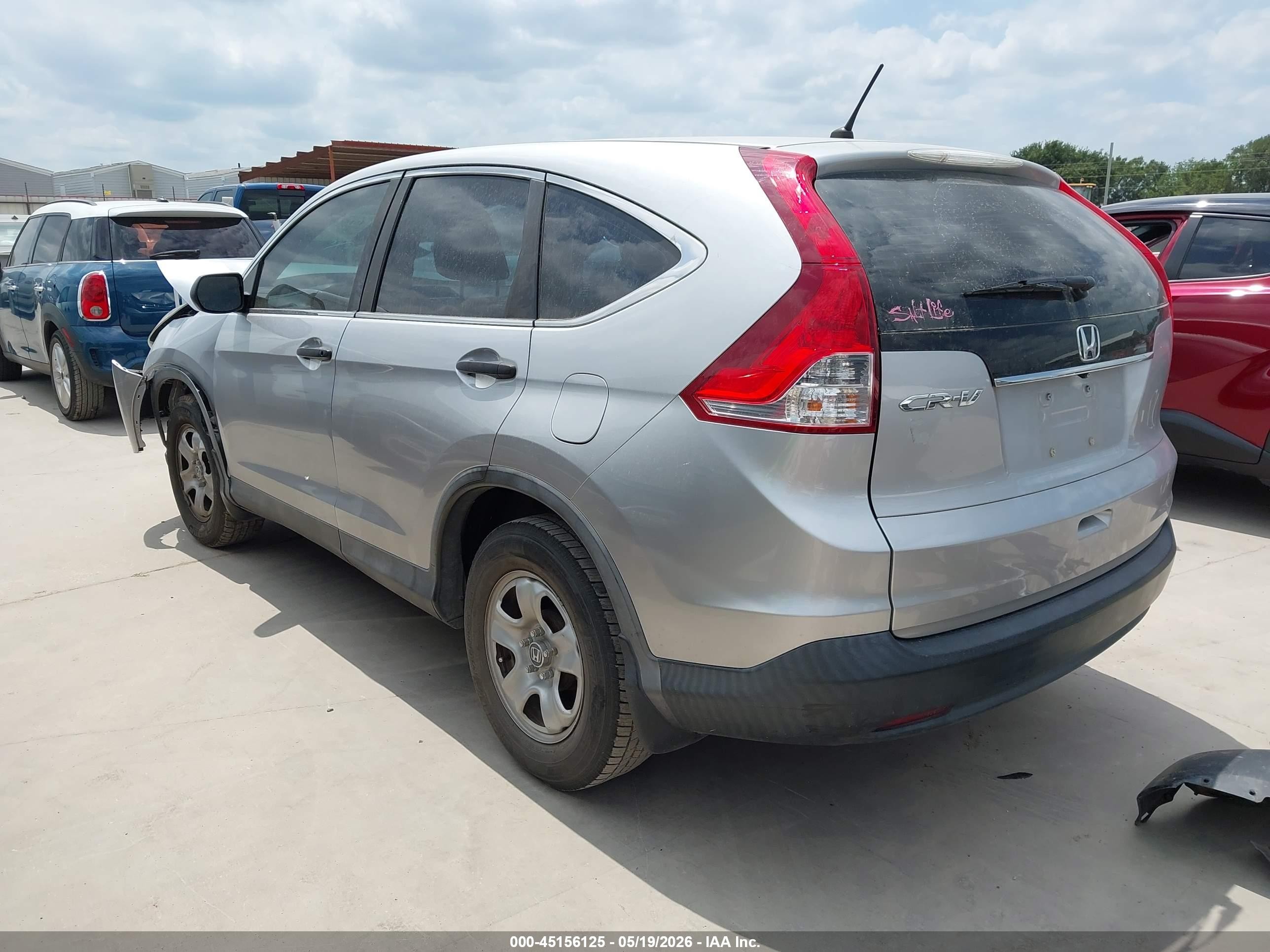 2014 Honda Cr-v Lx Серебряный vin: 3CZRM3H33EG707263
