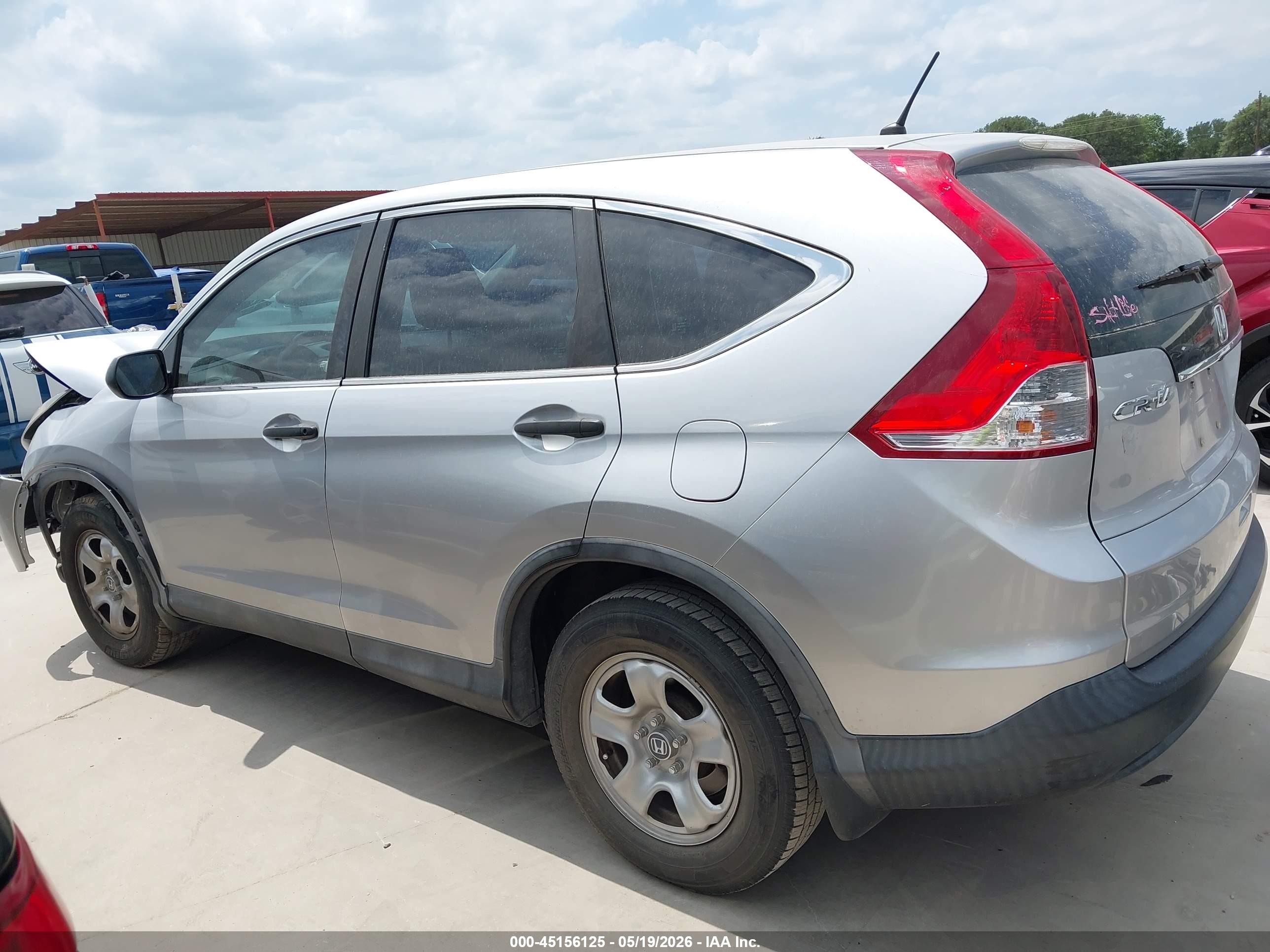 2014 Honda Cr-v Lx Серебряный vin: 3CZRM3H33EG707263