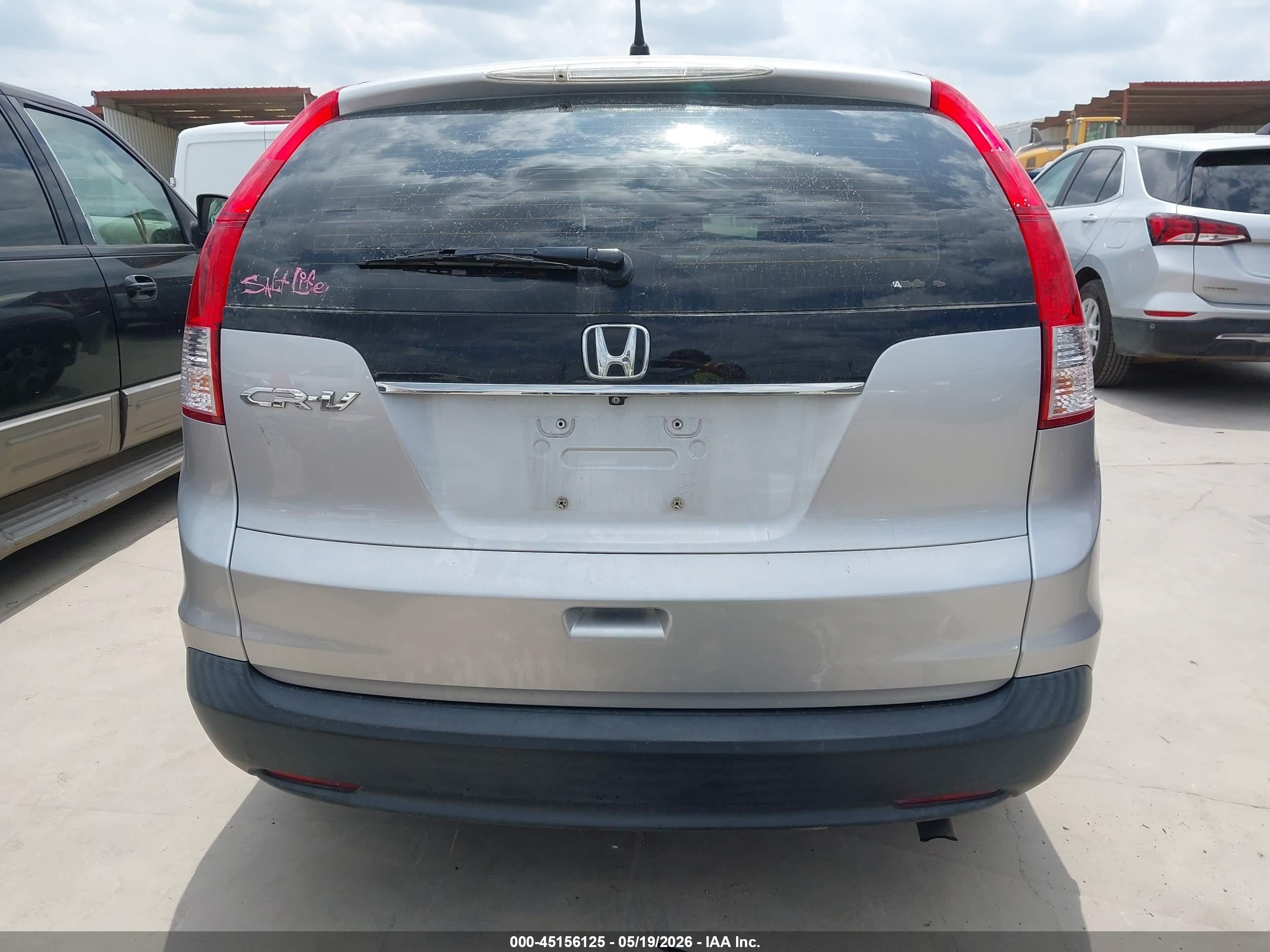 2014 Honda Cr-v Lx Серебряный vin: 3CZRM3H33EG707263