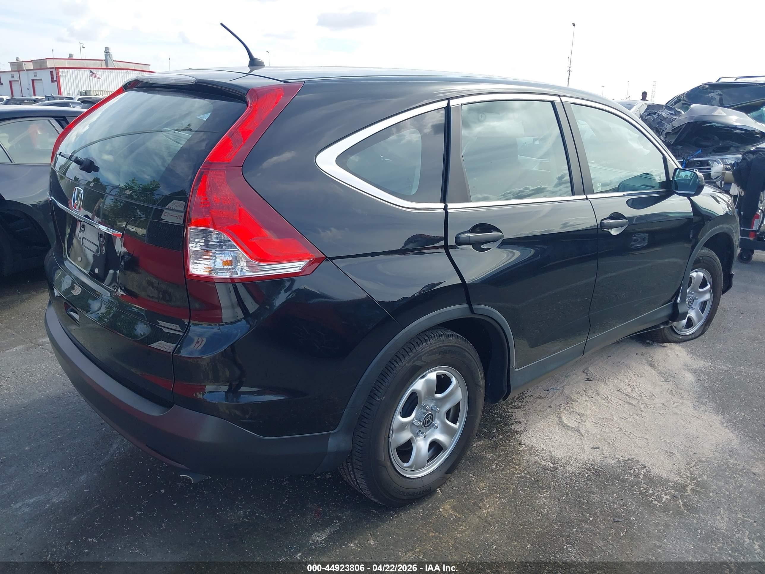 2014 Honda Cr-v Lx Black vin: 3CZRM3H33EG710521