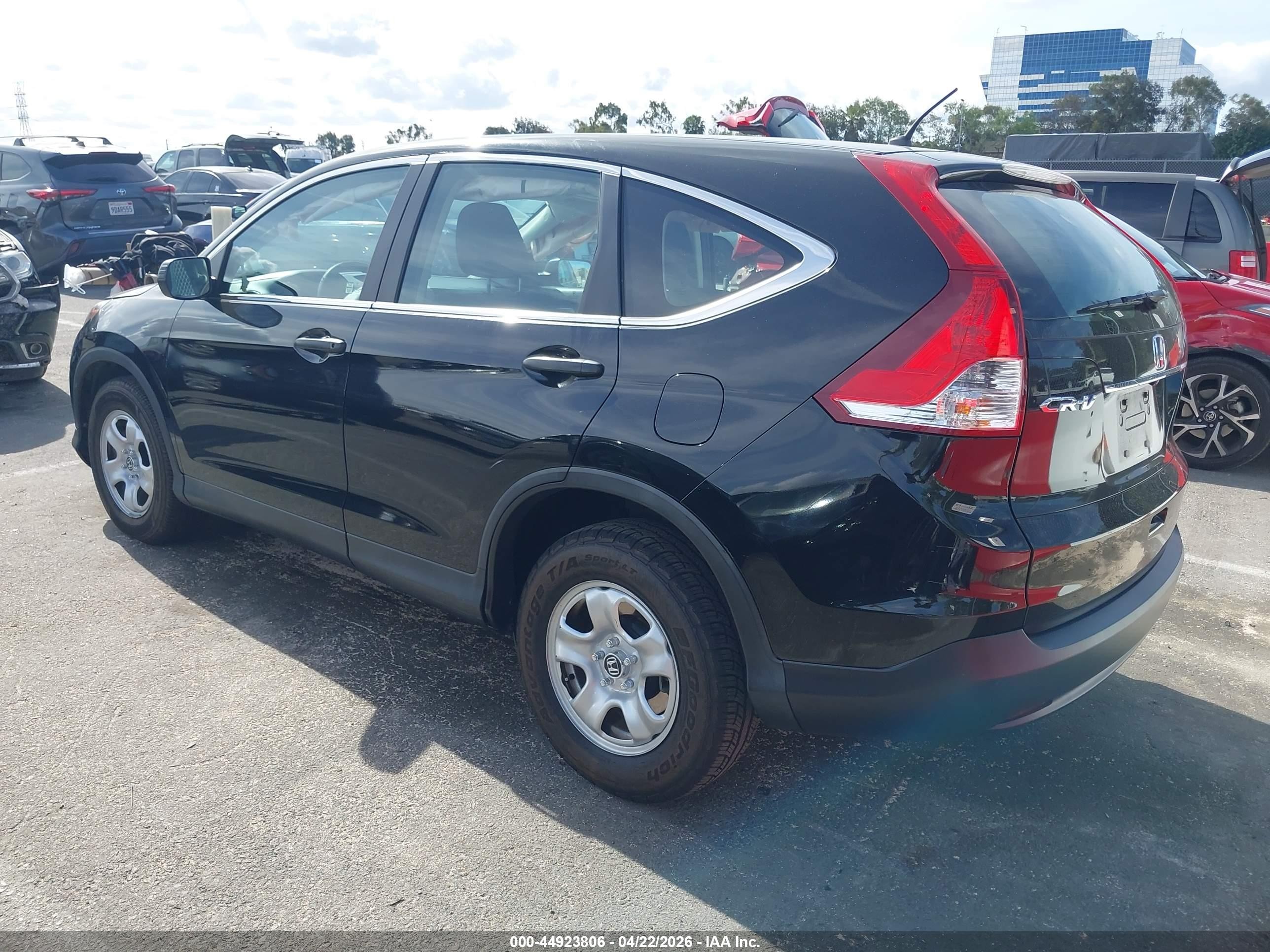 2014 Honda Cr-v Lx Black vin: 3CZRM3H33EG710521