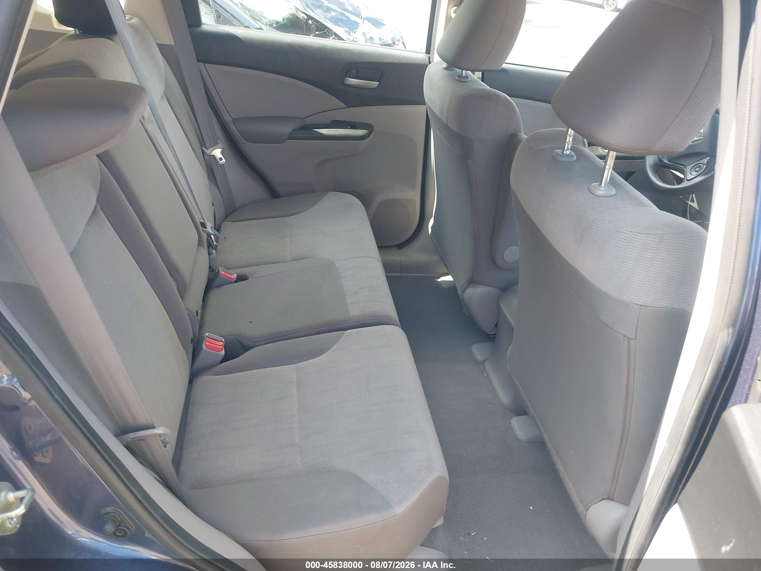 2014 Honda Cr-v Lx Blue vin: 3CZRM3H33EG714276