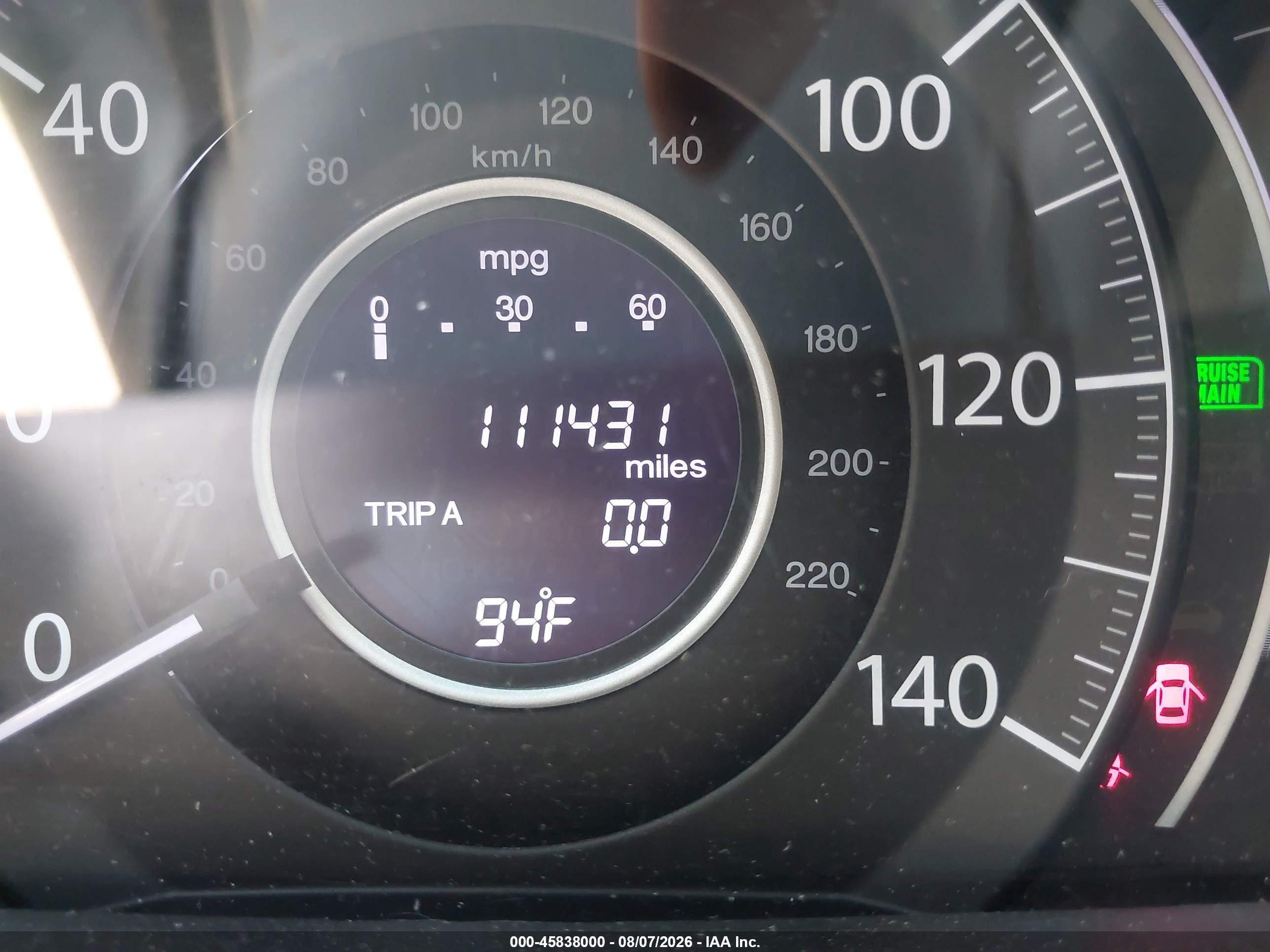 2014 Honda Cr-v Lx Blue vin: 3CZRM3H33EG714276