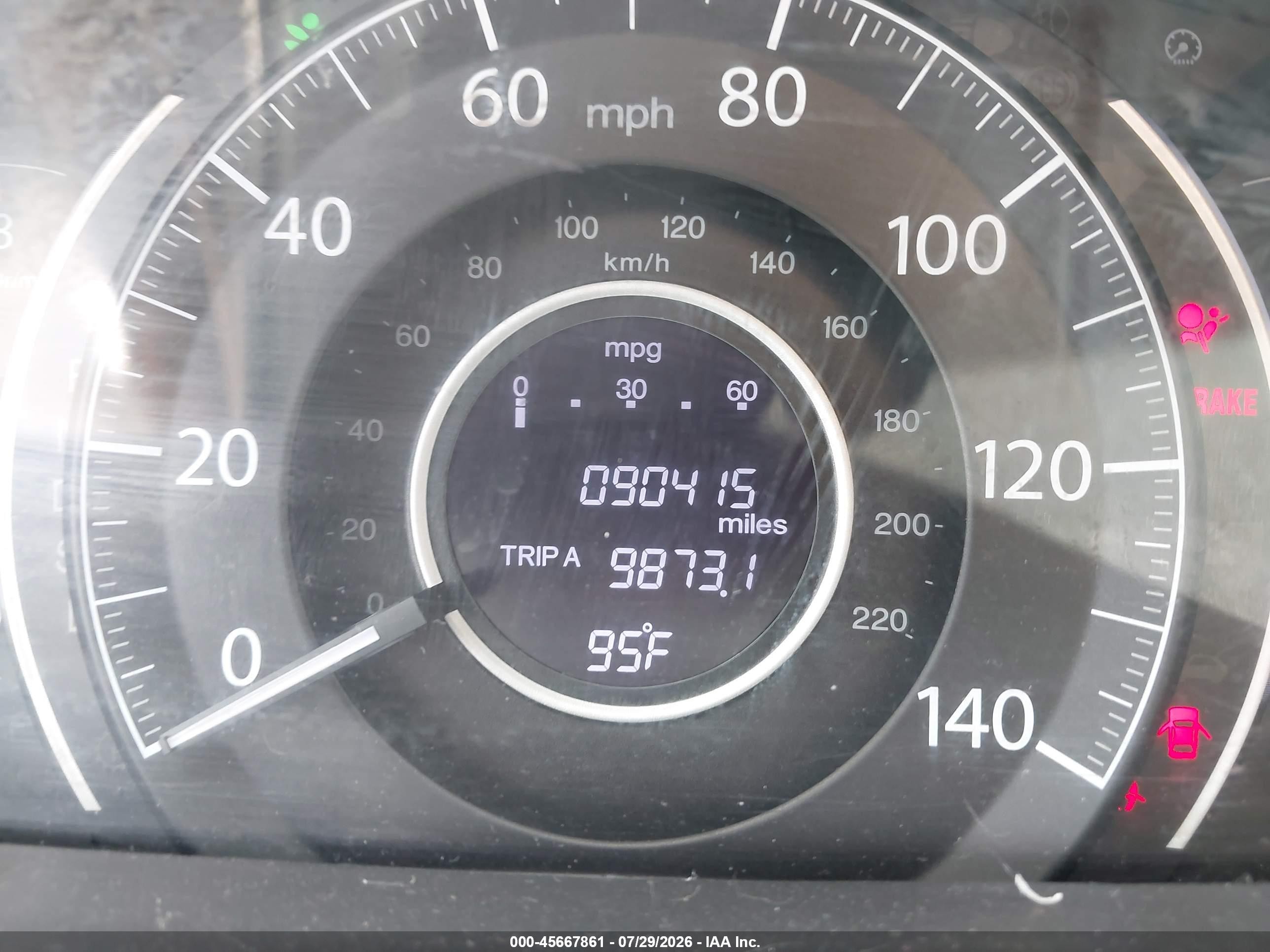 2015 Honda Cr-v Lx Blue vin: 3CZRM3H33FG700427