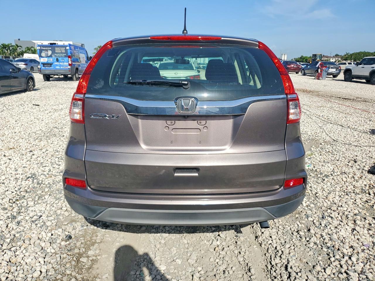2015 Honda Cr-v Lx Gray vin: 3CZRM3H33FG707748