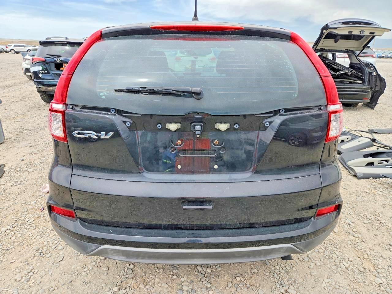 2015 Honda Cr-v Lx Black vin: 3CZRM3H33FG710892