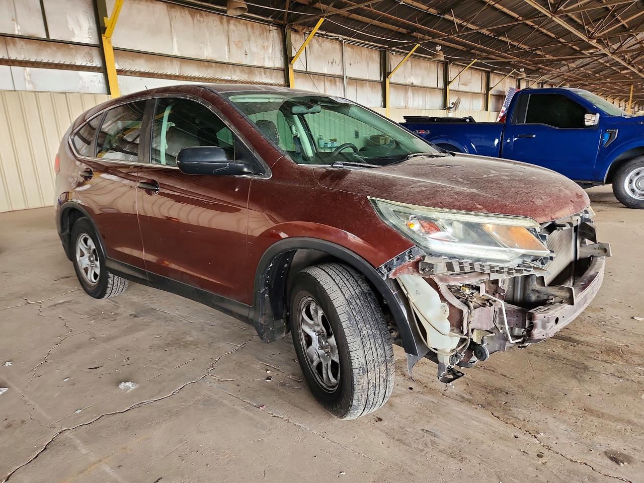 2015 Honda Cr-v Lx Бордовый vin: 3CZRM3H33FG713386
