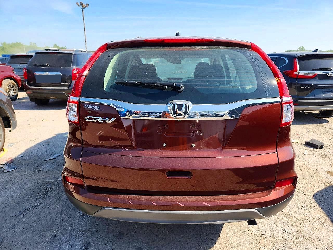 2015 Honda Cr-v Lx Бордовый vin: 3CZRM3H33FG716207