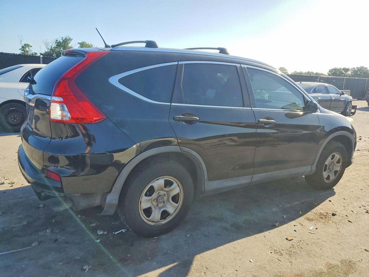 2015 Honda Cr-v Lx Black vin: 3CZRM3H33FG716451