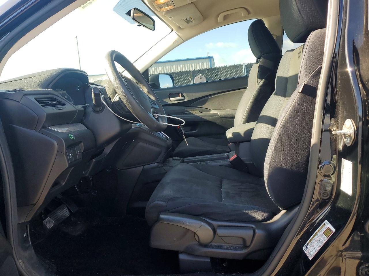 2015 Honda Cr-v Lx Black vin: 3CZRM3H33FG716451