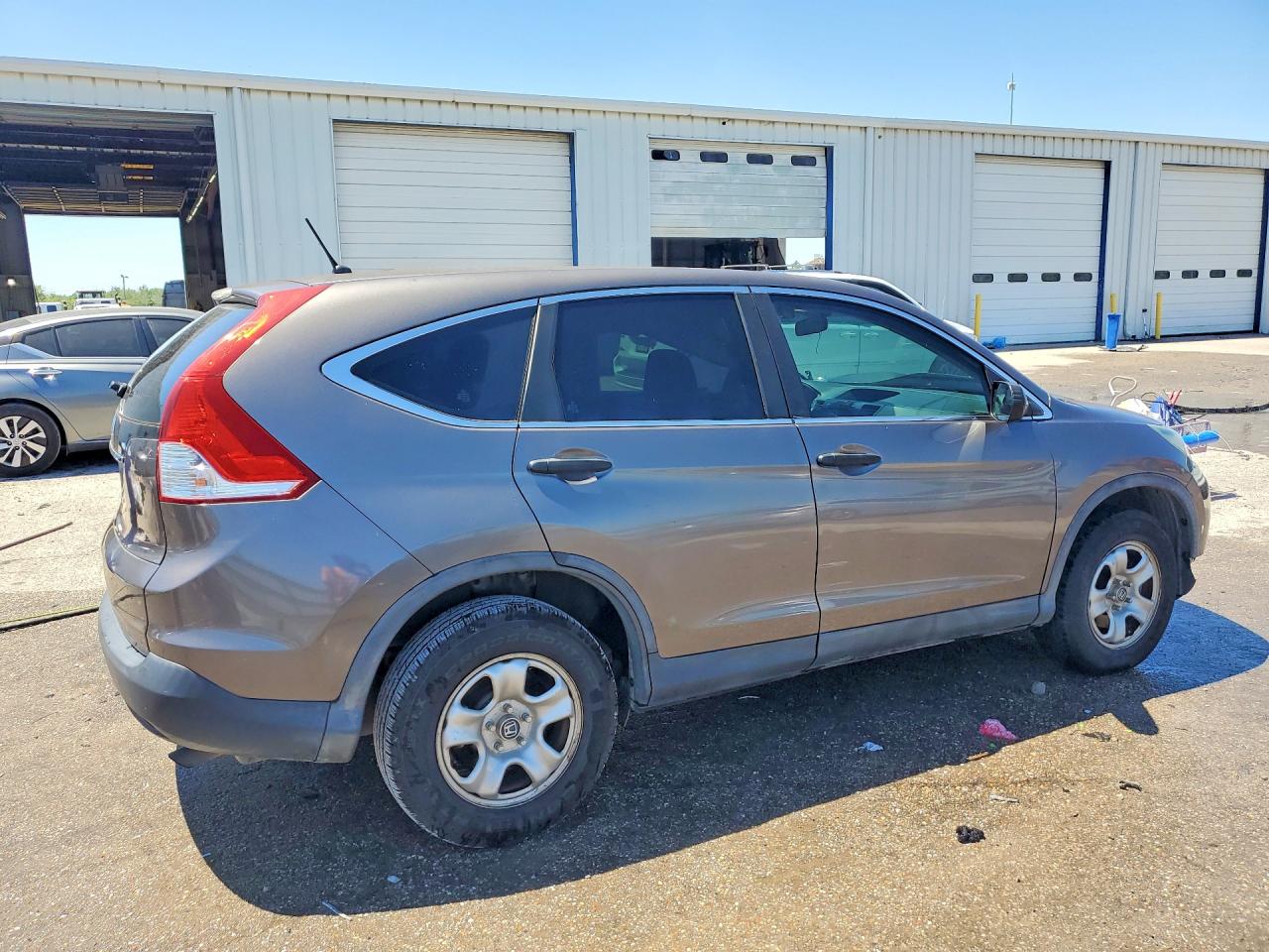 2013 Honda Cr-v Lx Brown vin: 3CZRM3H34DG703236
