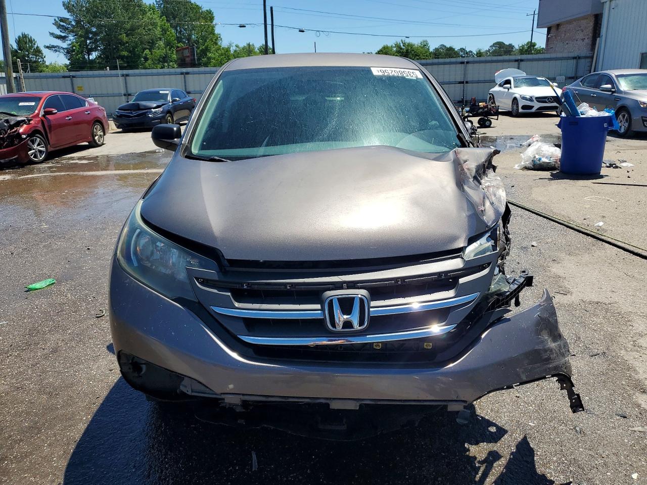 2013 Honda Cr-v Lx Brown vin: 3CZRM3H34DG703236