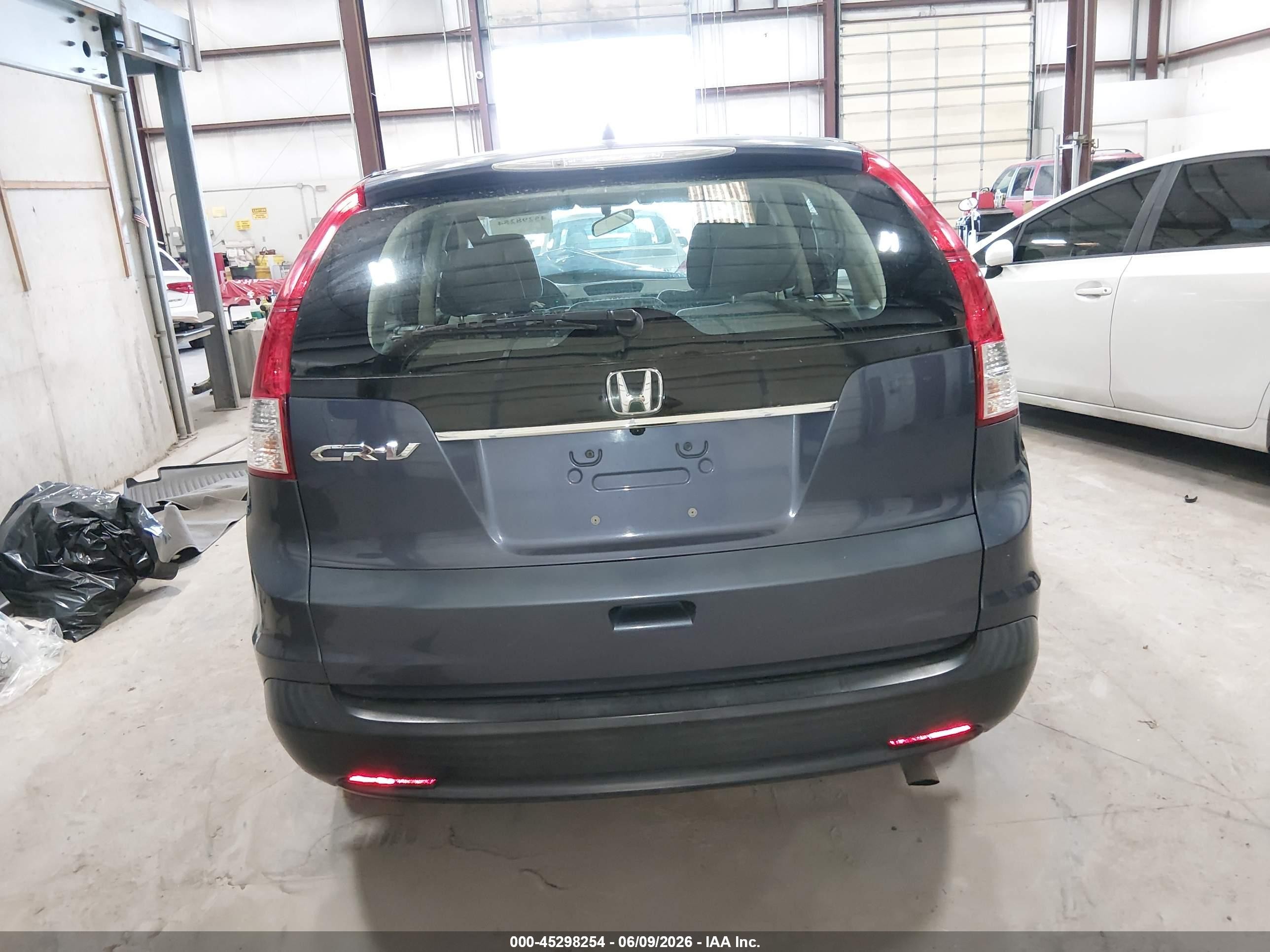 2013 Honda Cr-v Lx Blue vin: 3CZRM3H34DG706377