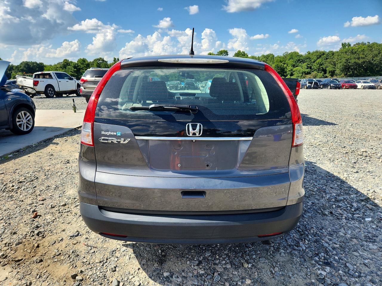 2013 Honda Cr-v Lx Gray vin: 3CZRM3H34DG707626