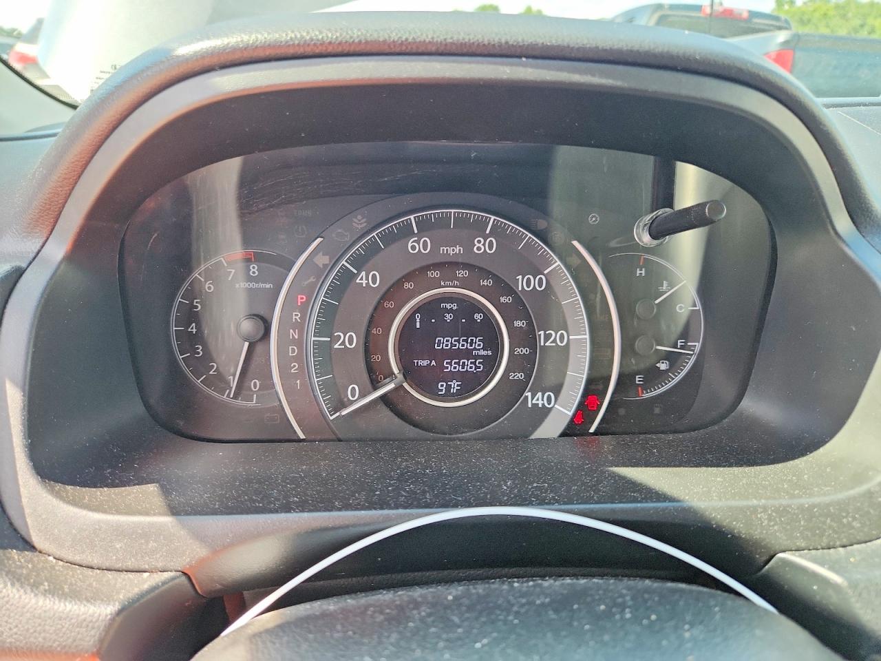 2013 Honda Cr-v Lx Gray vin: 3CZRM3H34DG707626