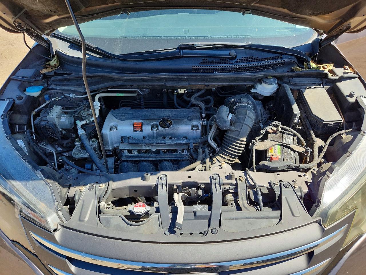 2013 Honda Cr-v Lx Gray vin: 3CZRM3H34DG710784