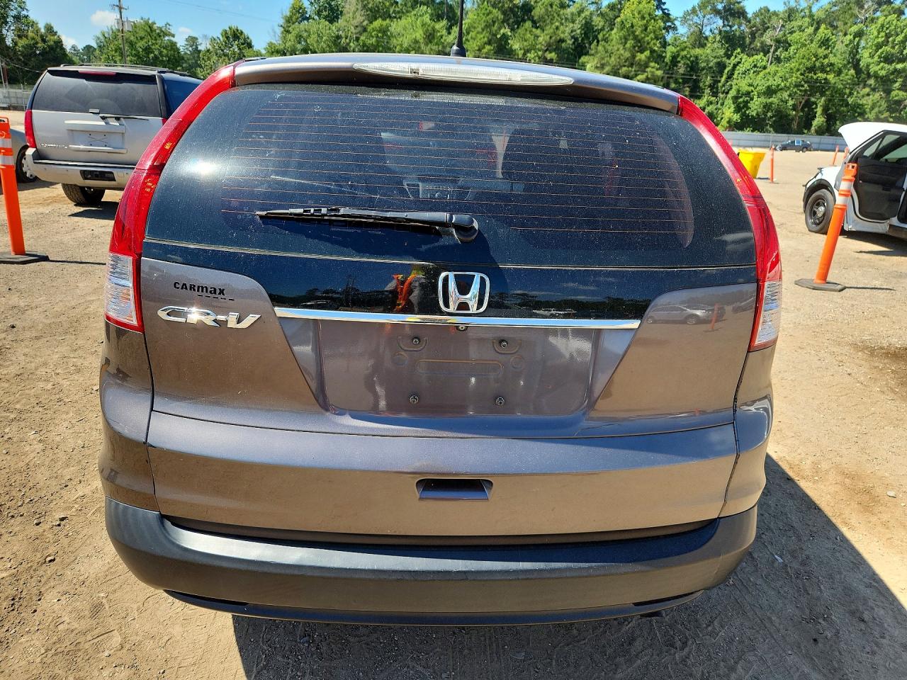 2013 Honda Cr-v Lx Gray vin: 3CZRM3H34DG710784