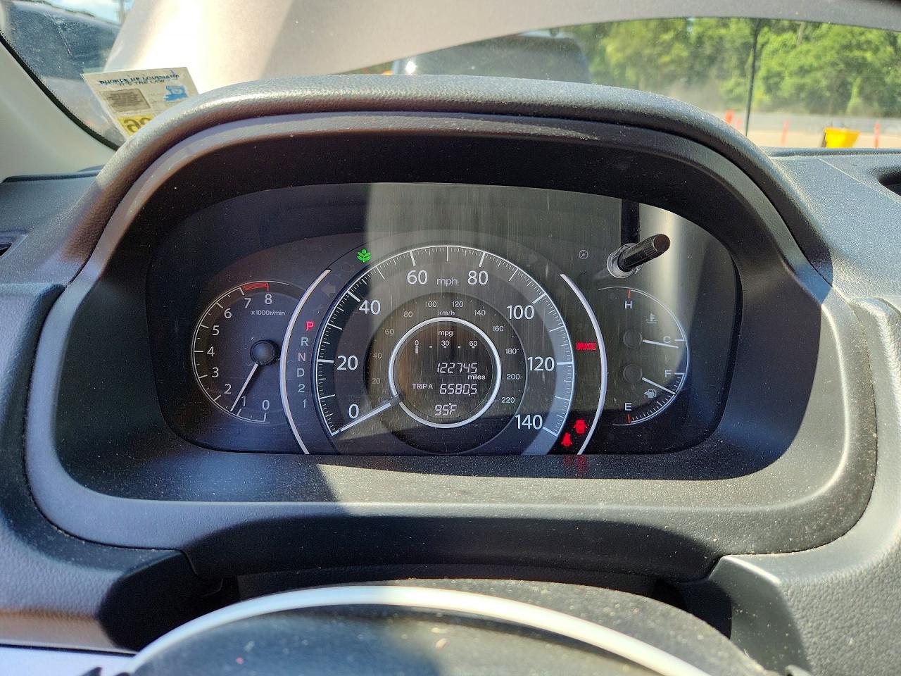 2013 Honda Cr-v Lx Gray vin: 3CZRM3H34DG710784