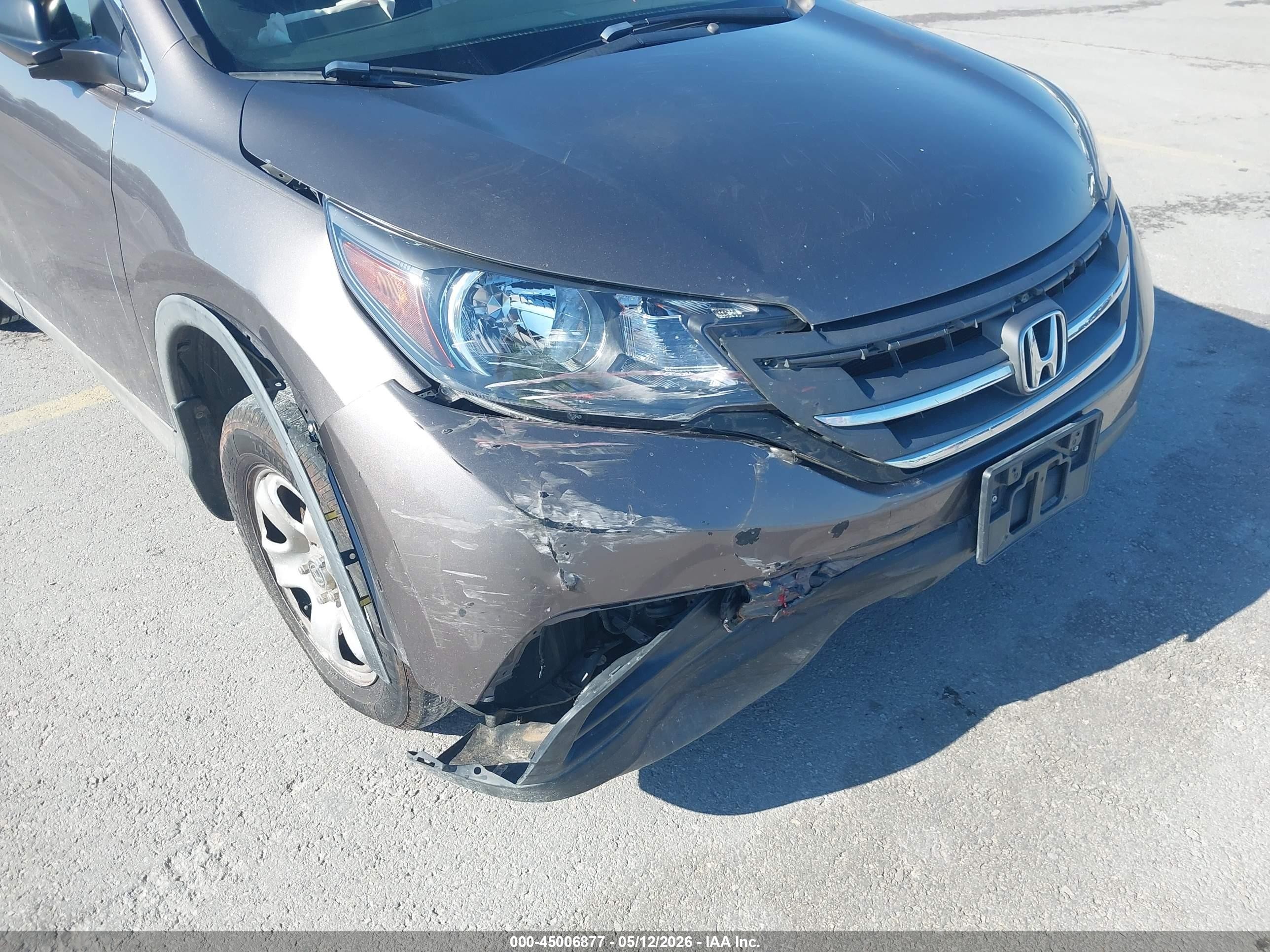 2013 Honda Cr-v Lx Beige vin: 3CZRM3H34DG712650