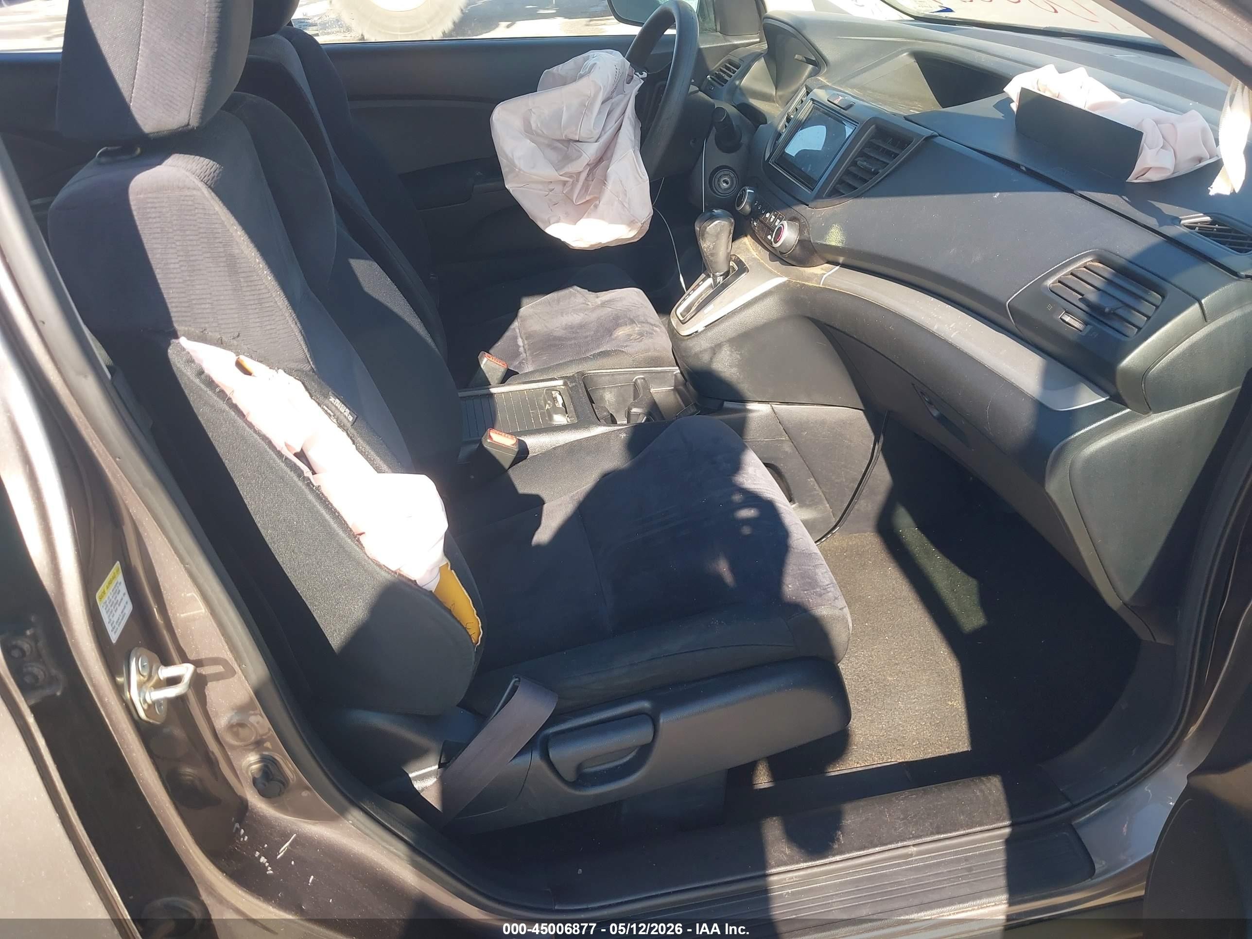 2013 Honda Cr-v Lx Beige vin: 3CZRM3H34DG712650