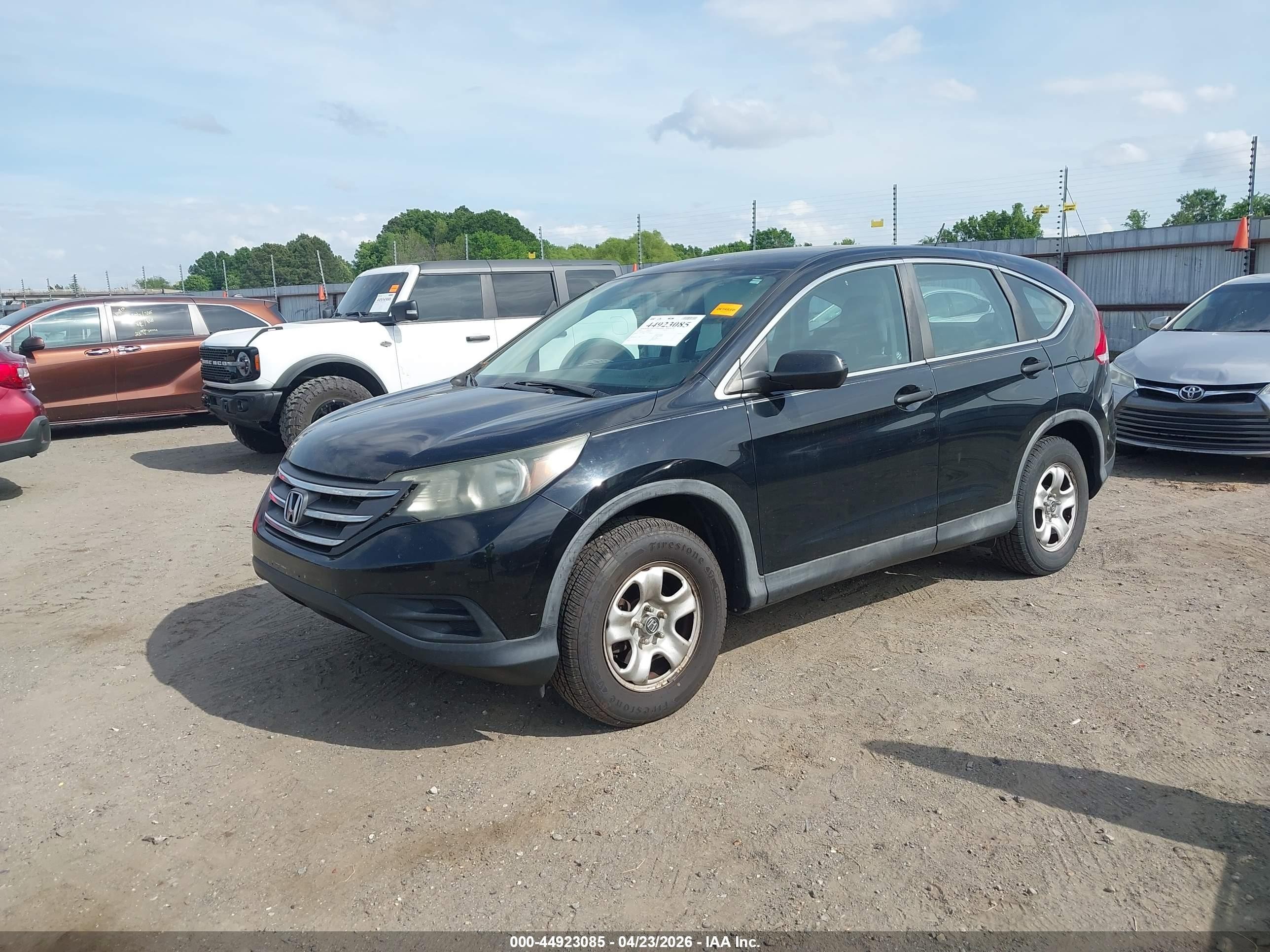 2014 Honda Cr-v Lx Черный vin: 3CZRM3H34EG702847