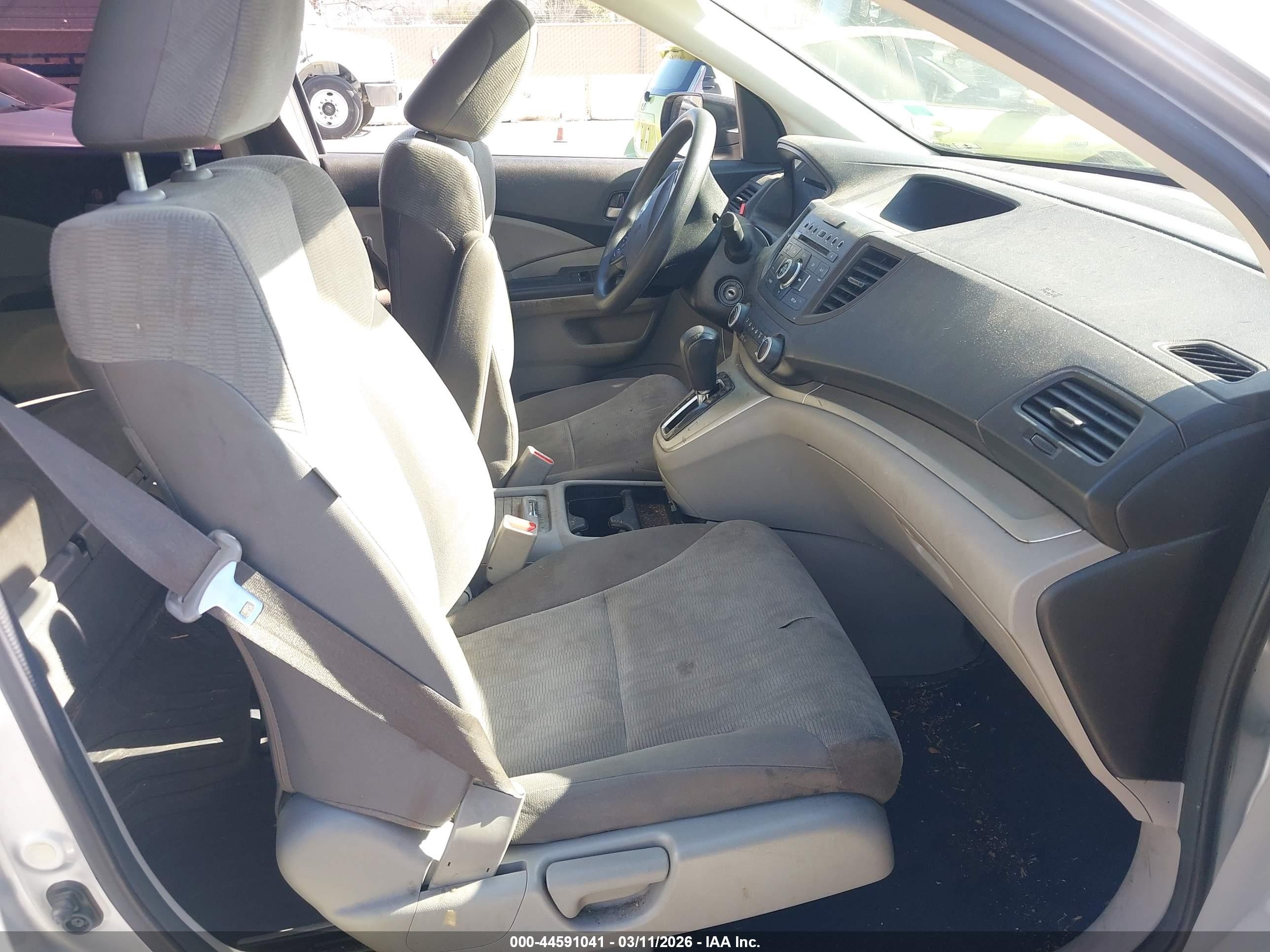 2014 Honda Cr-v Lx Silver vin: 3CZRM3H34EG707434
