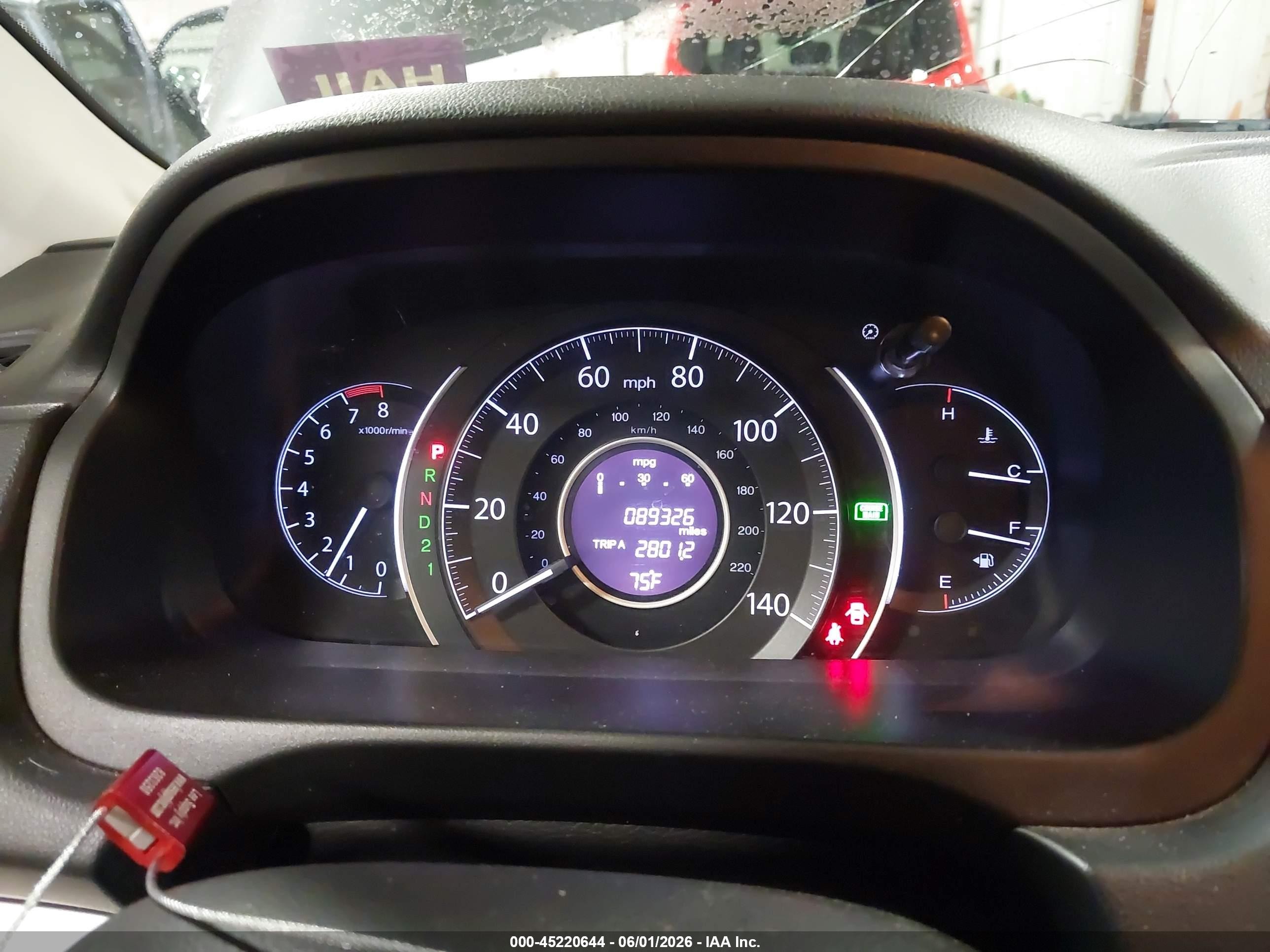 2014 Honda Cr-v Lx Gray vin: 3CZRM3H34EG708860