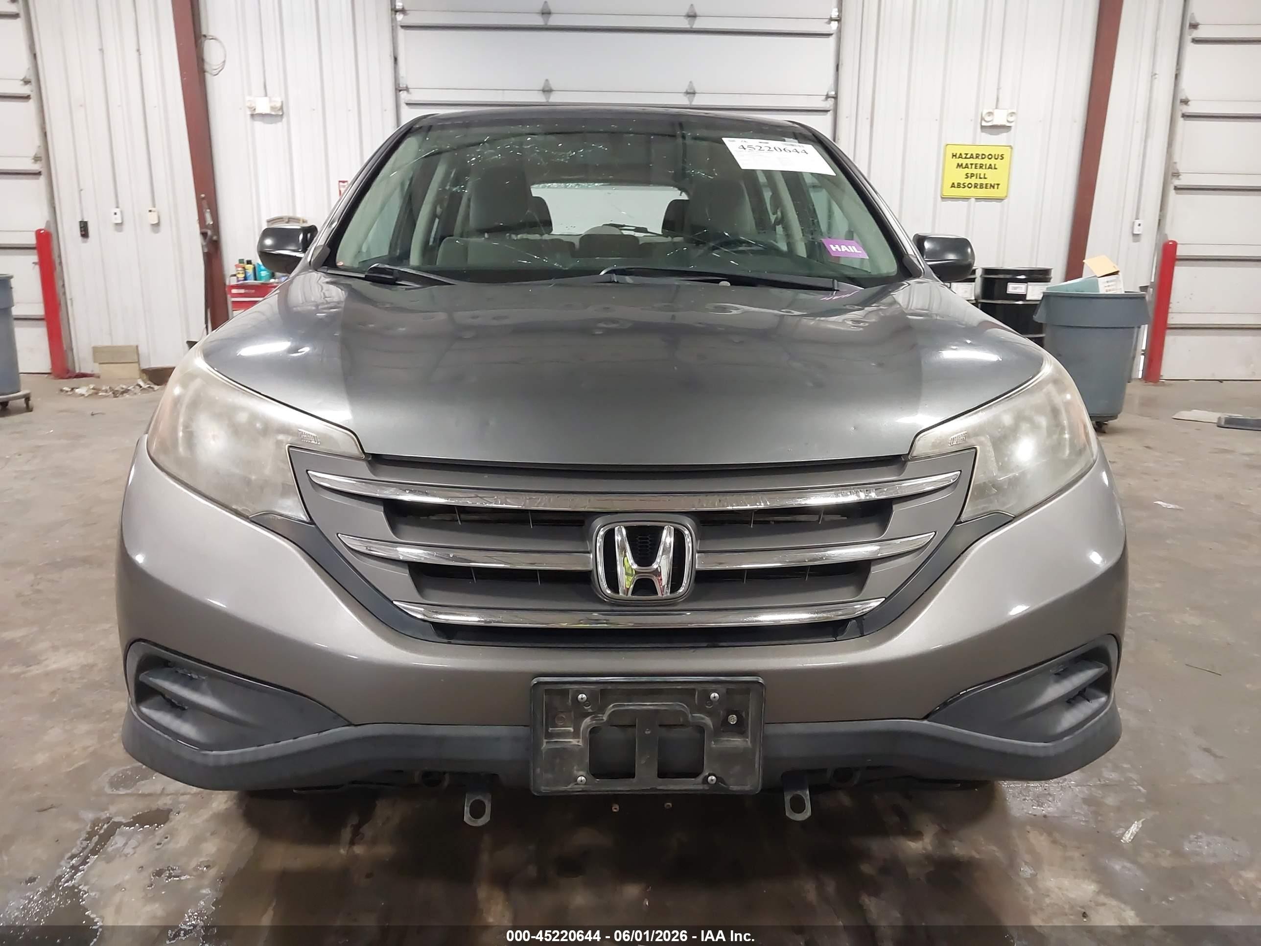 2014 Honda Cr-v Lx Gray vin: 3CZRM3H34EG708860