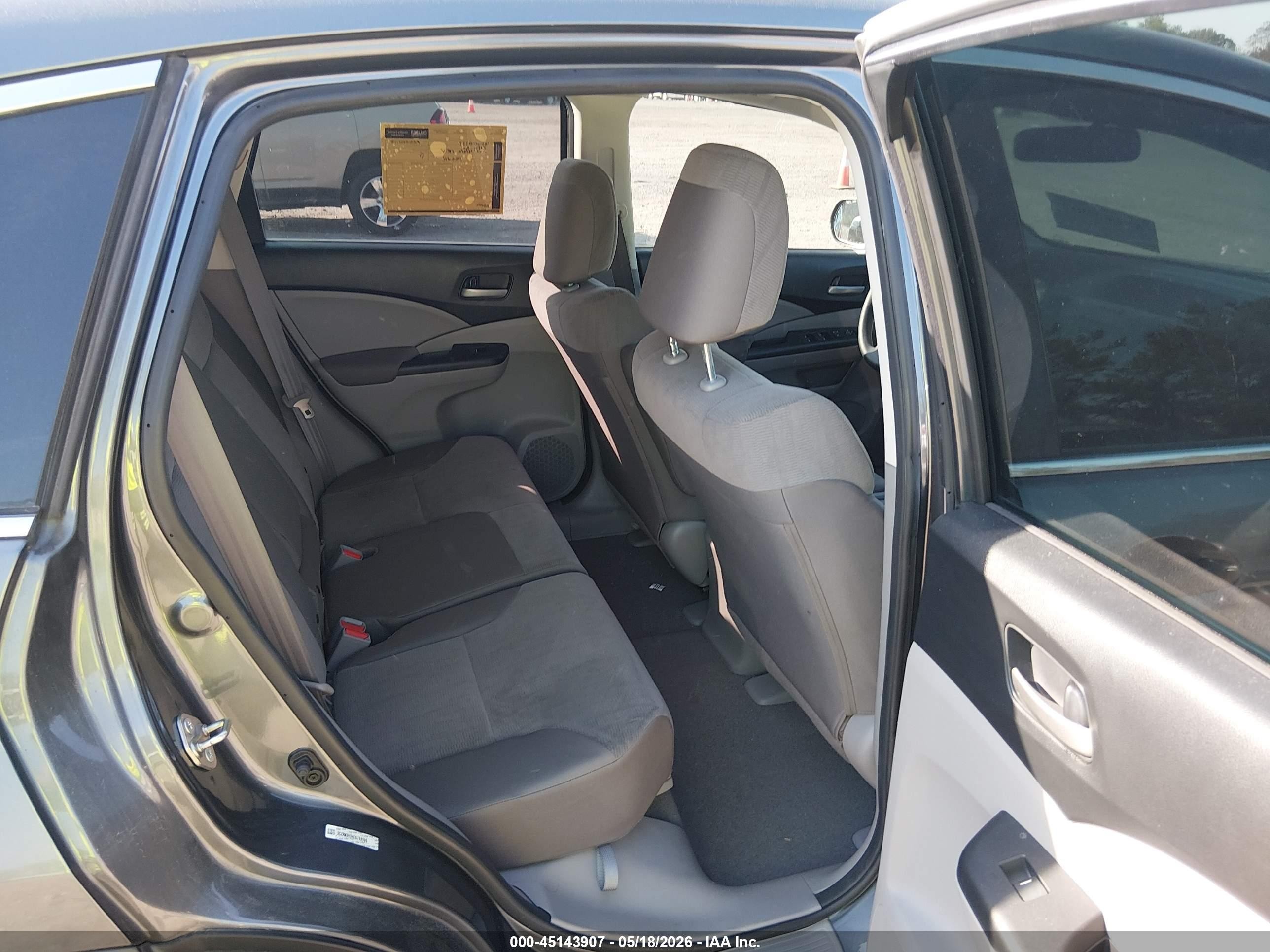 2014 Honda Cr-v Lx Серый vin: 3CZRM3H34EG708986
