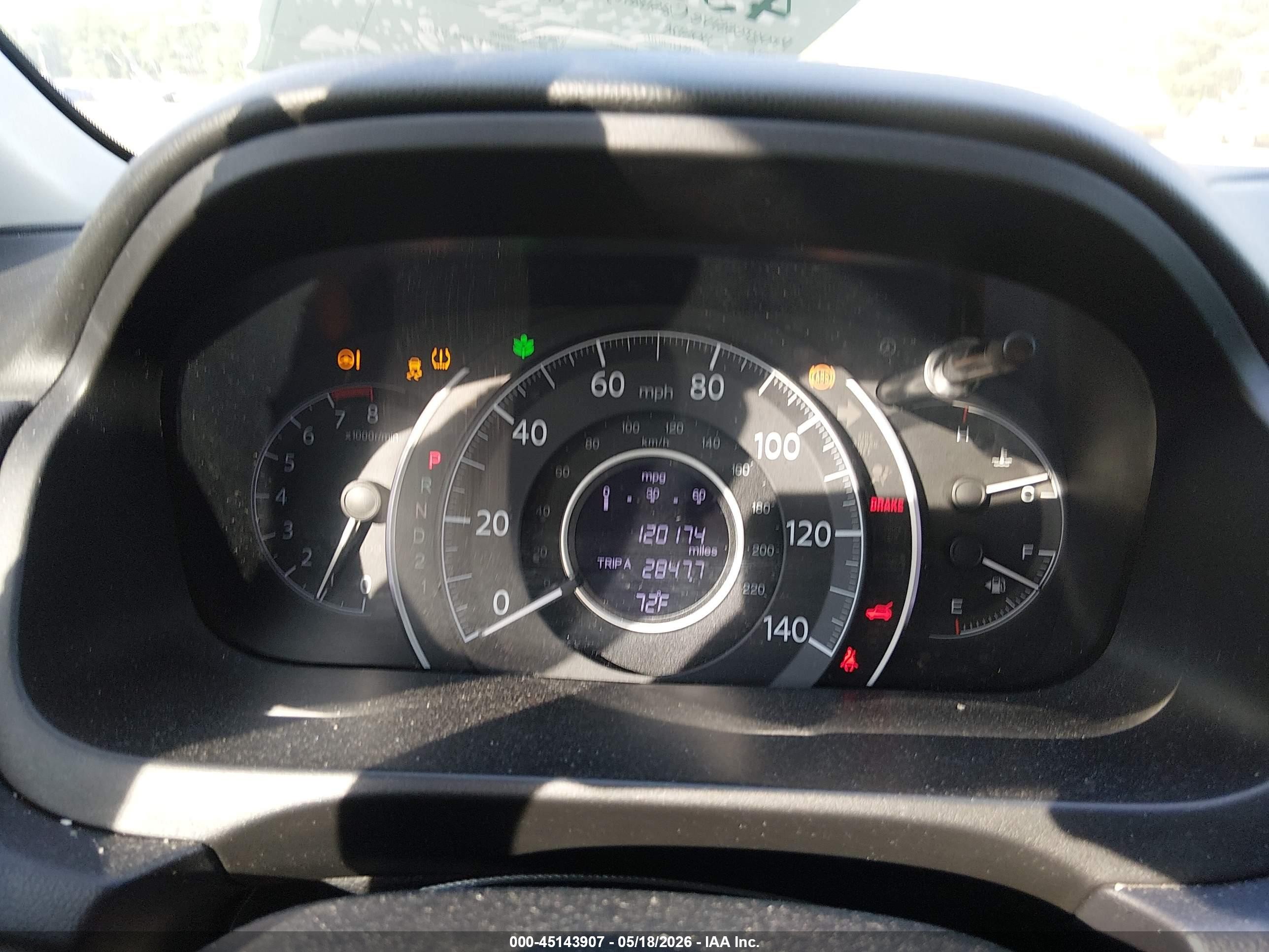 2014 Honda Cr-v Lx Серый vin: 3CZRM3H34EG708986
