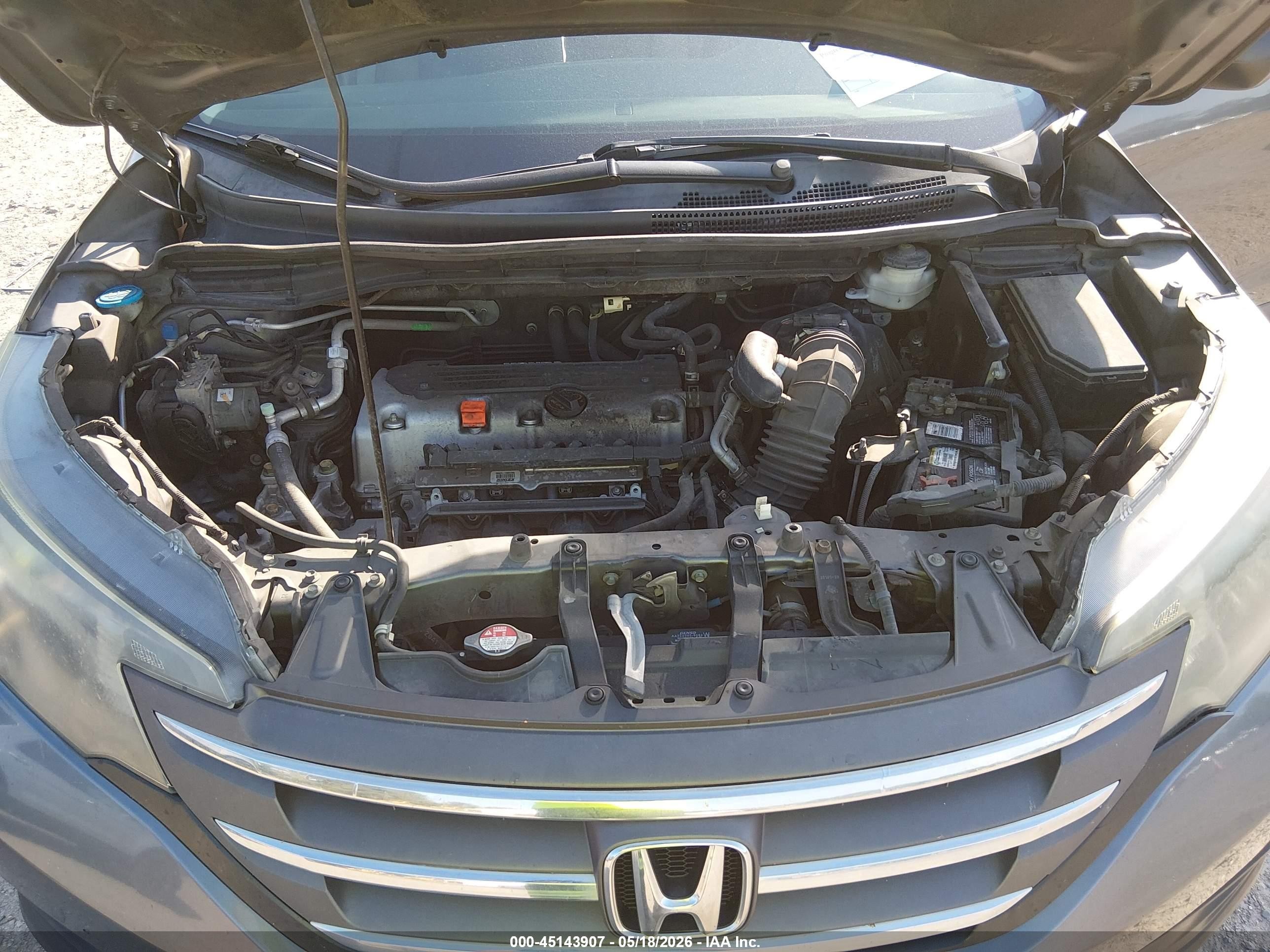2014 Honda Cr-v Lx Серый vin: 3CZRM3H34EG708986