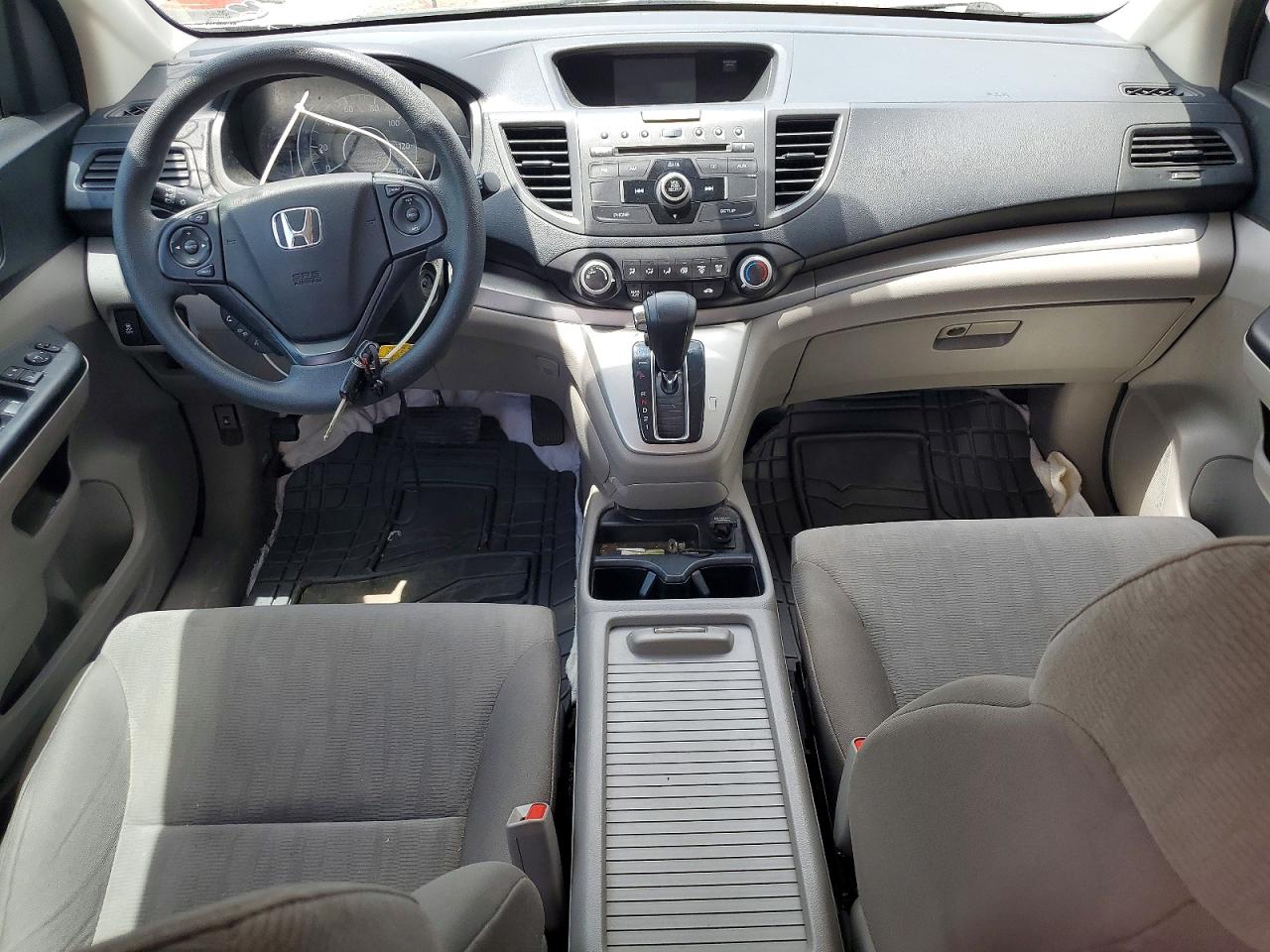 2014 Honda Cr-v Lx Silver vin: 3CZRM3H34EG712133