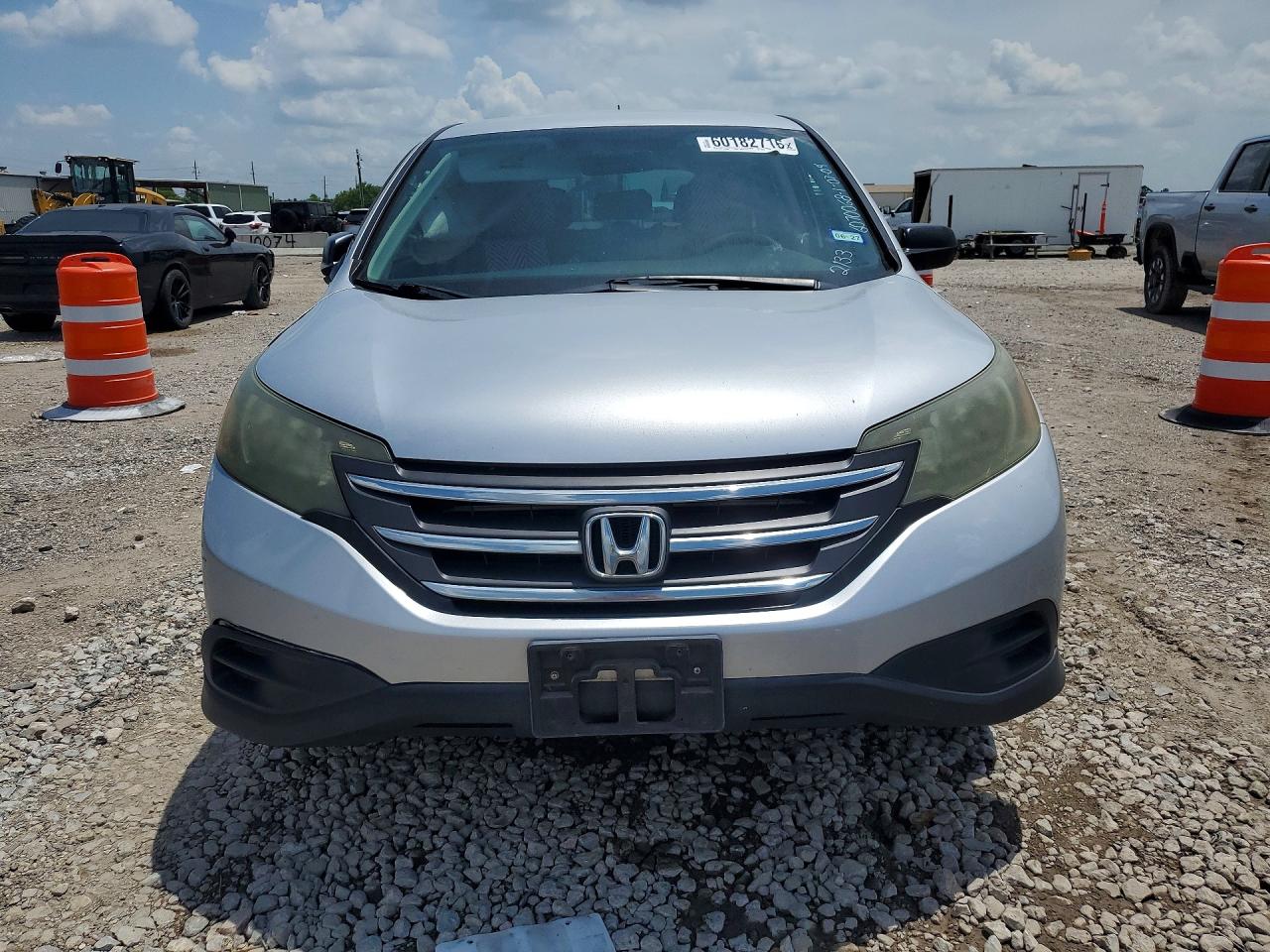 2014 Honda Cr-v Lx Silver vin: 3CZRM3H34EG712133