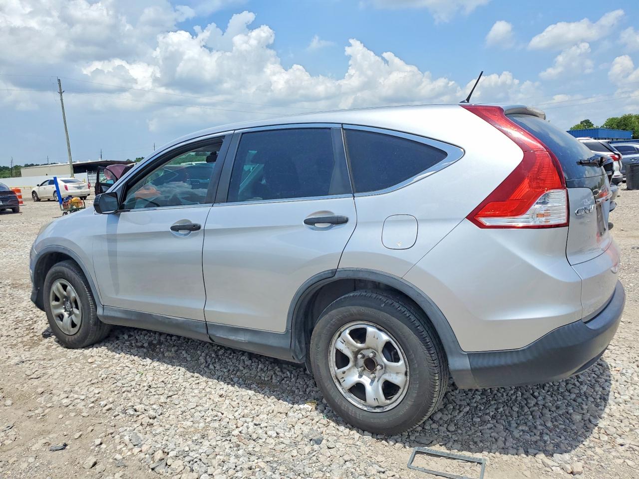 2014 Honda Cr-v Lx Silver vin: 3CZRM3H34EG712133