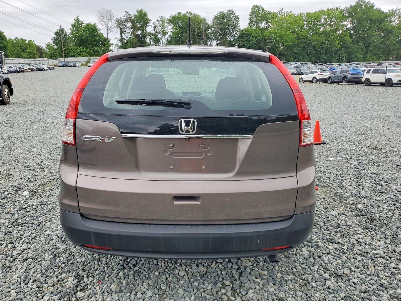 2014 Honda Cr-v Lx Brown vin: 3CZRM3H34EG716215