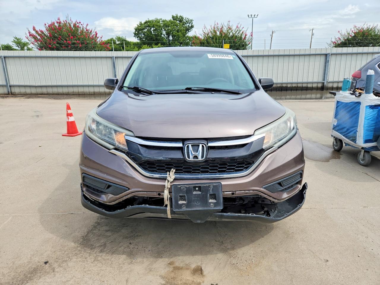 2015 Honda Cr-v Lx Brown vin: 3CZRM3H34FG700047