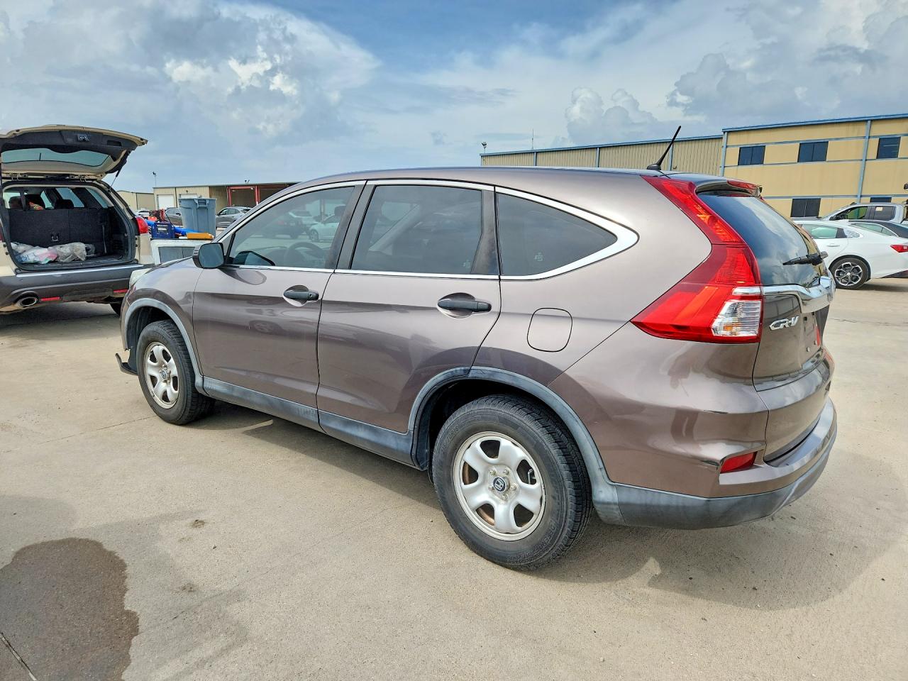 2015 Honda Cr-v Lx Brown vin: 3CZRM3H34FG700047