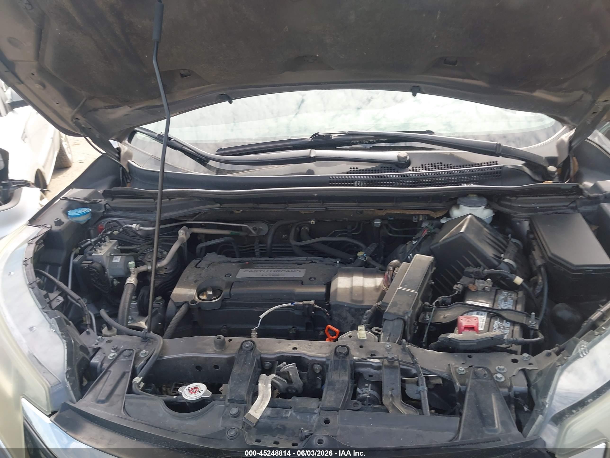 2015 Honda Cr-v Lx Серый vin: 3CZRM3H34FG707435