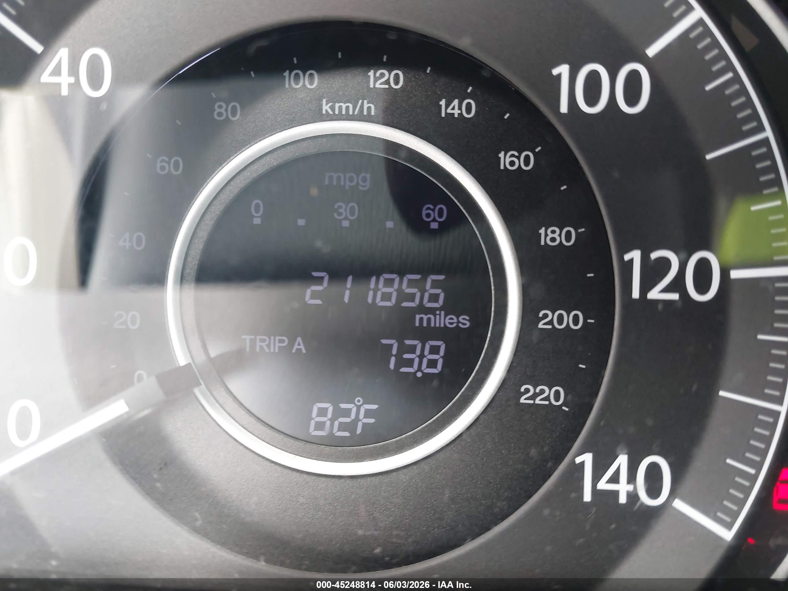 2015 Honda Cr-v Lx Серый vin: 3CZRM3H34FG707435
