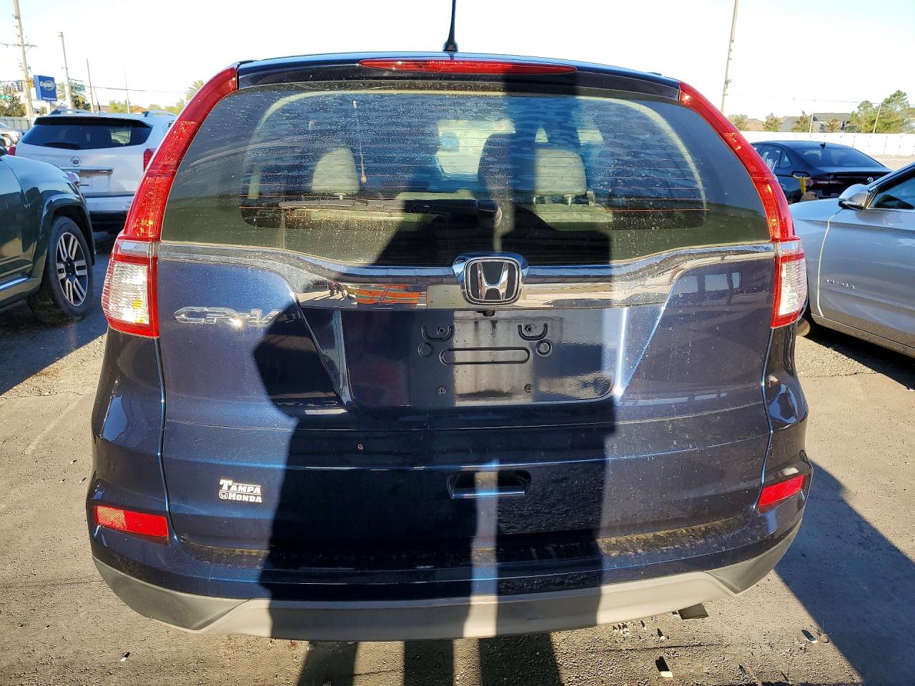 2015 Honda Cr-v Lx Blue vin: 3CZRM3H34FG716880