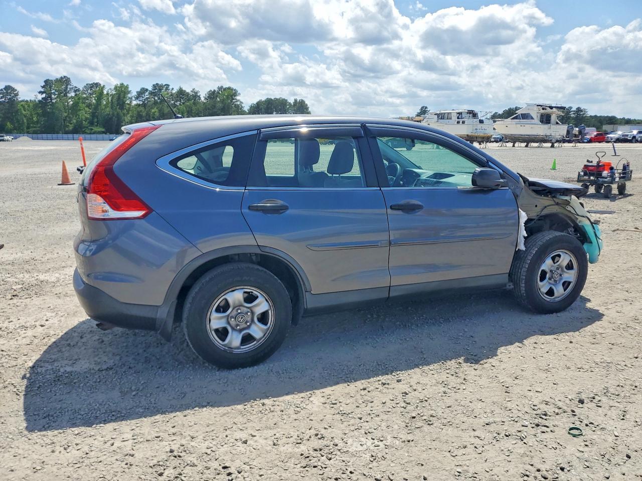 2013 Honda Cr-v Lx Charcoal vin: 3CZRM3H35DG701852