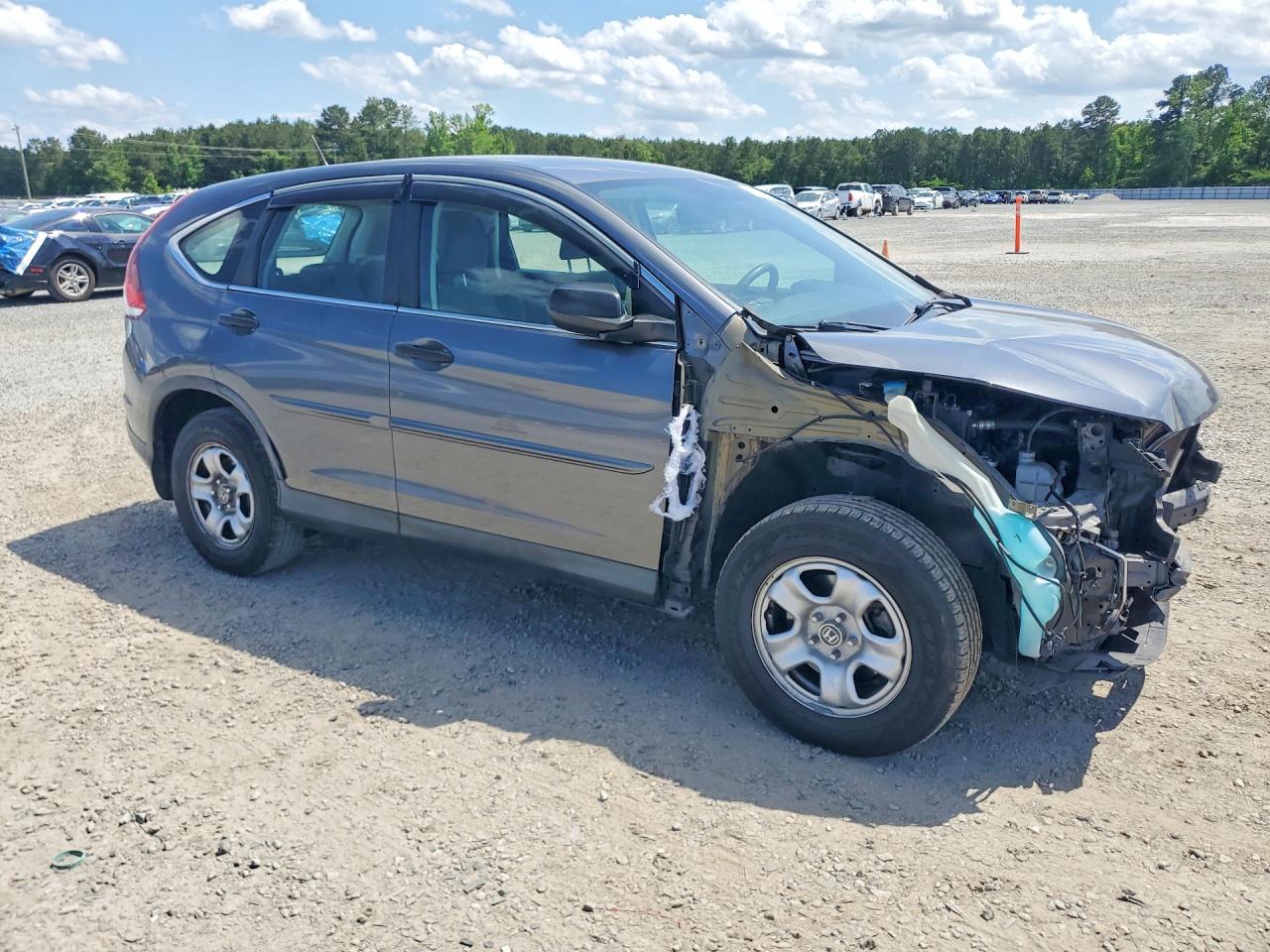 2013 Honda Cr-v Lx Charcoal vin: 3CZRM3H35DG701852