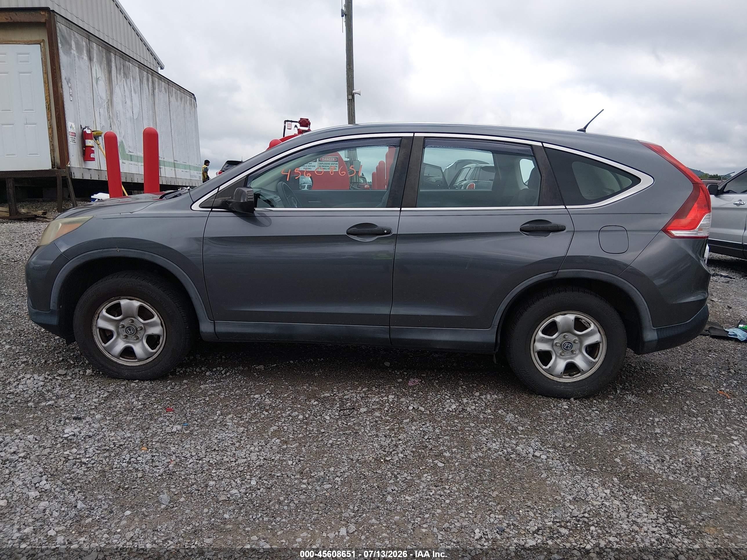 2014 Honda Cr-v Lx Серый vin: 3CZRM3H35EG704607