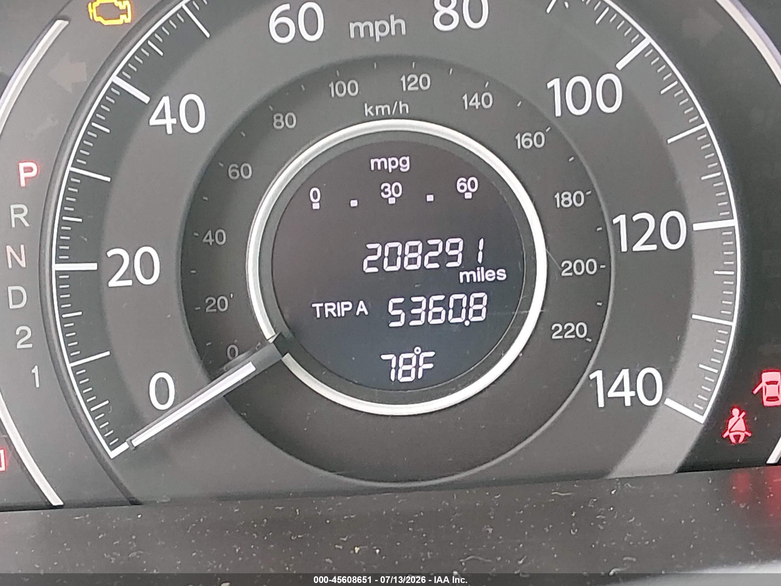 2014 Honda Cr-v Lx Серый vin: 3CZRM3H35EG704607