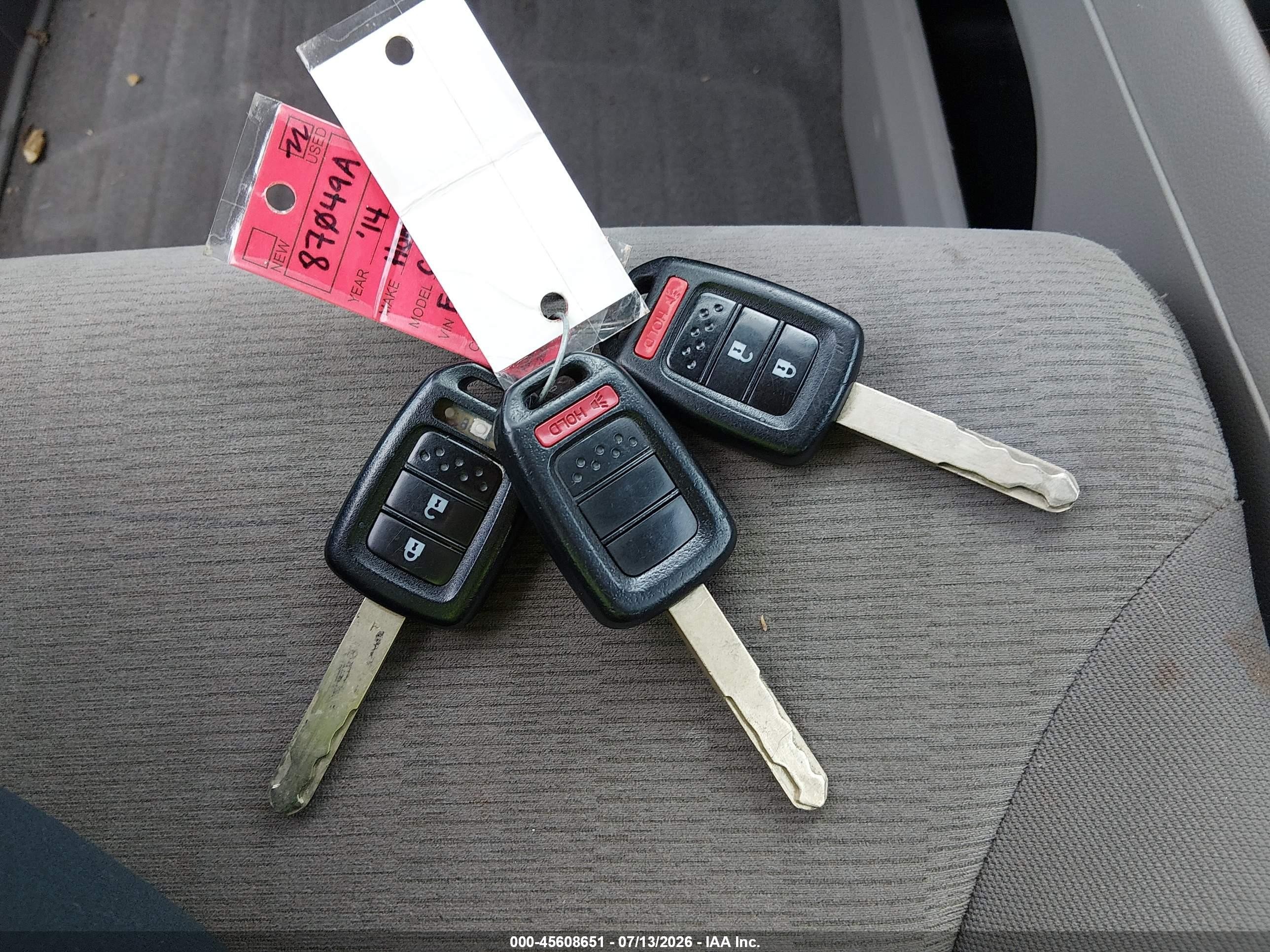 2014 Honda Cr-v Lx Серый vin: 3CZRM3H35EG704607