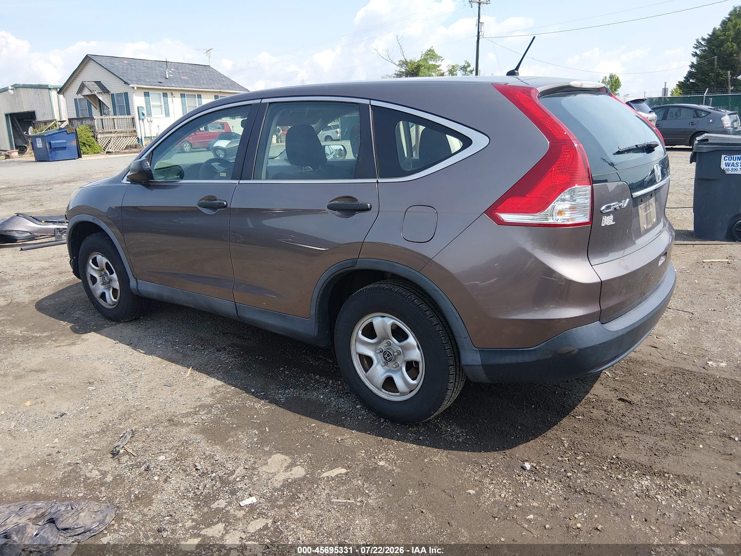 2014 Honda Cr-v Lx Gold vin: 3CZRM3H35EG716448