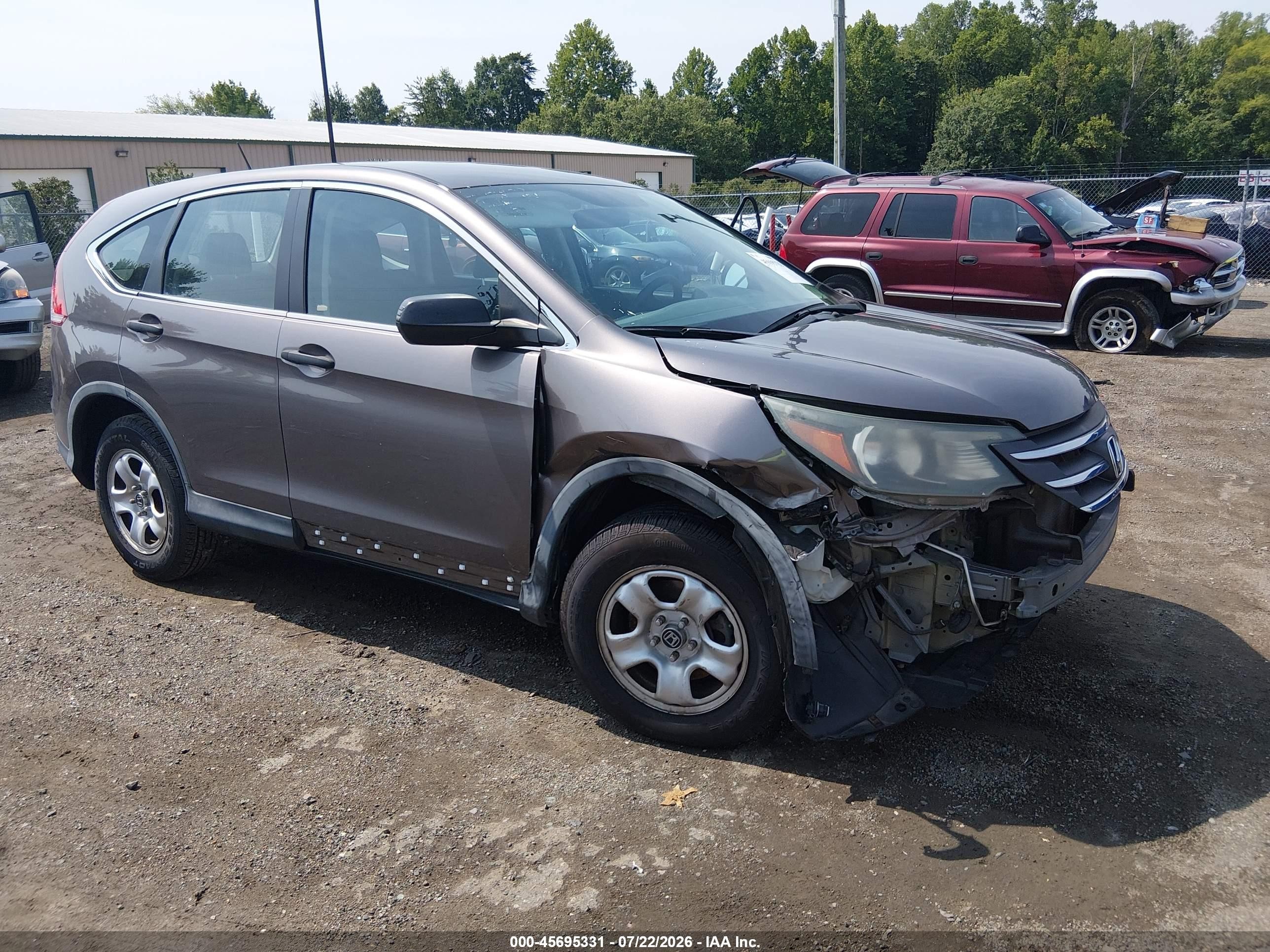 2014 Honda Cr-v Lx Gold vin: 3CZRM3H35EG716448