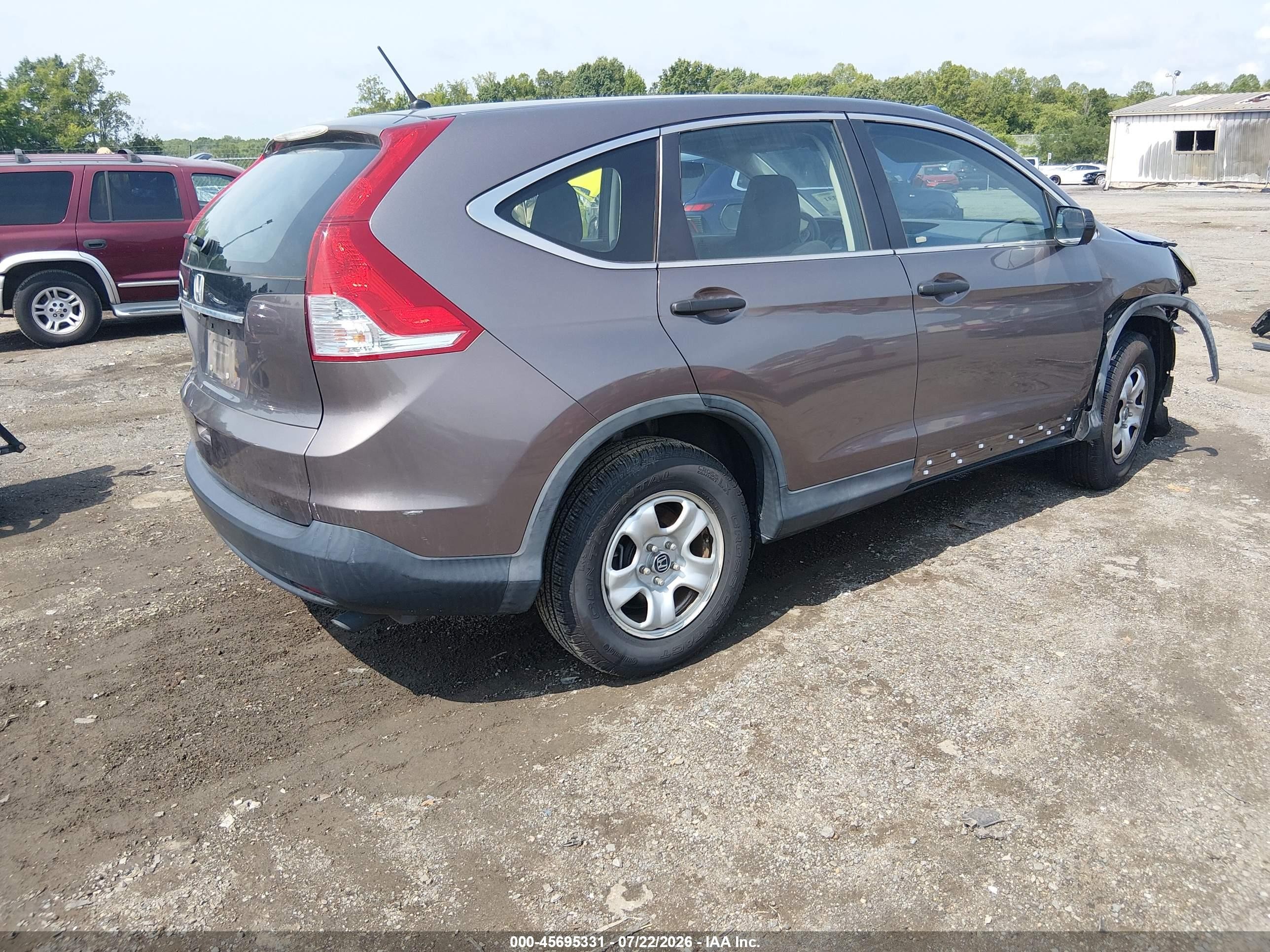2014 Honda Cr-v Lx Gold vin: 3CZRM3H35EG716448
