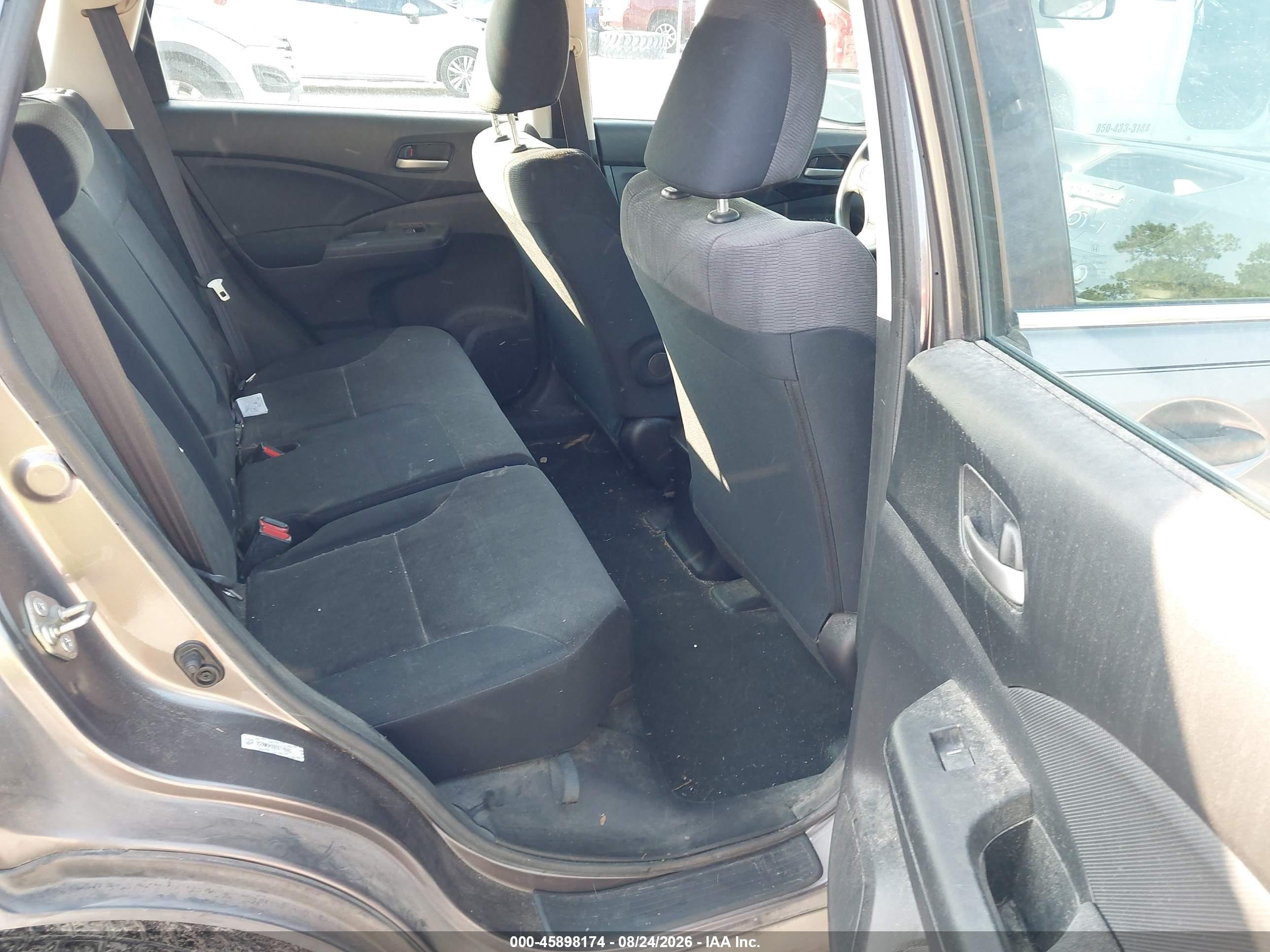 2014 Honda Cr-v Lx Gray vin: 3CZRM3H35EG716563