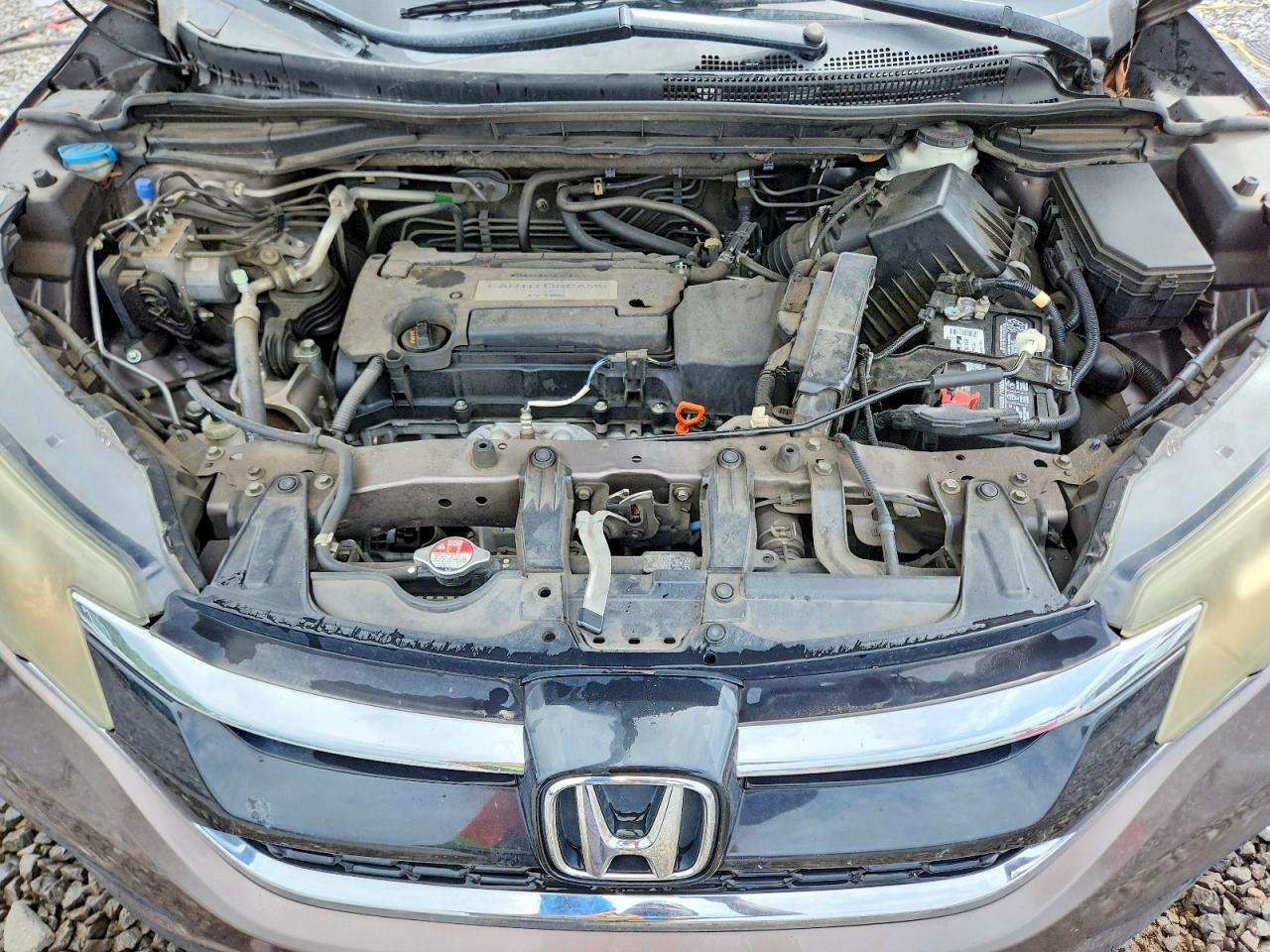 2015 Honda Cr-v Lx Tan vin: 3CZRM3H35FG705161